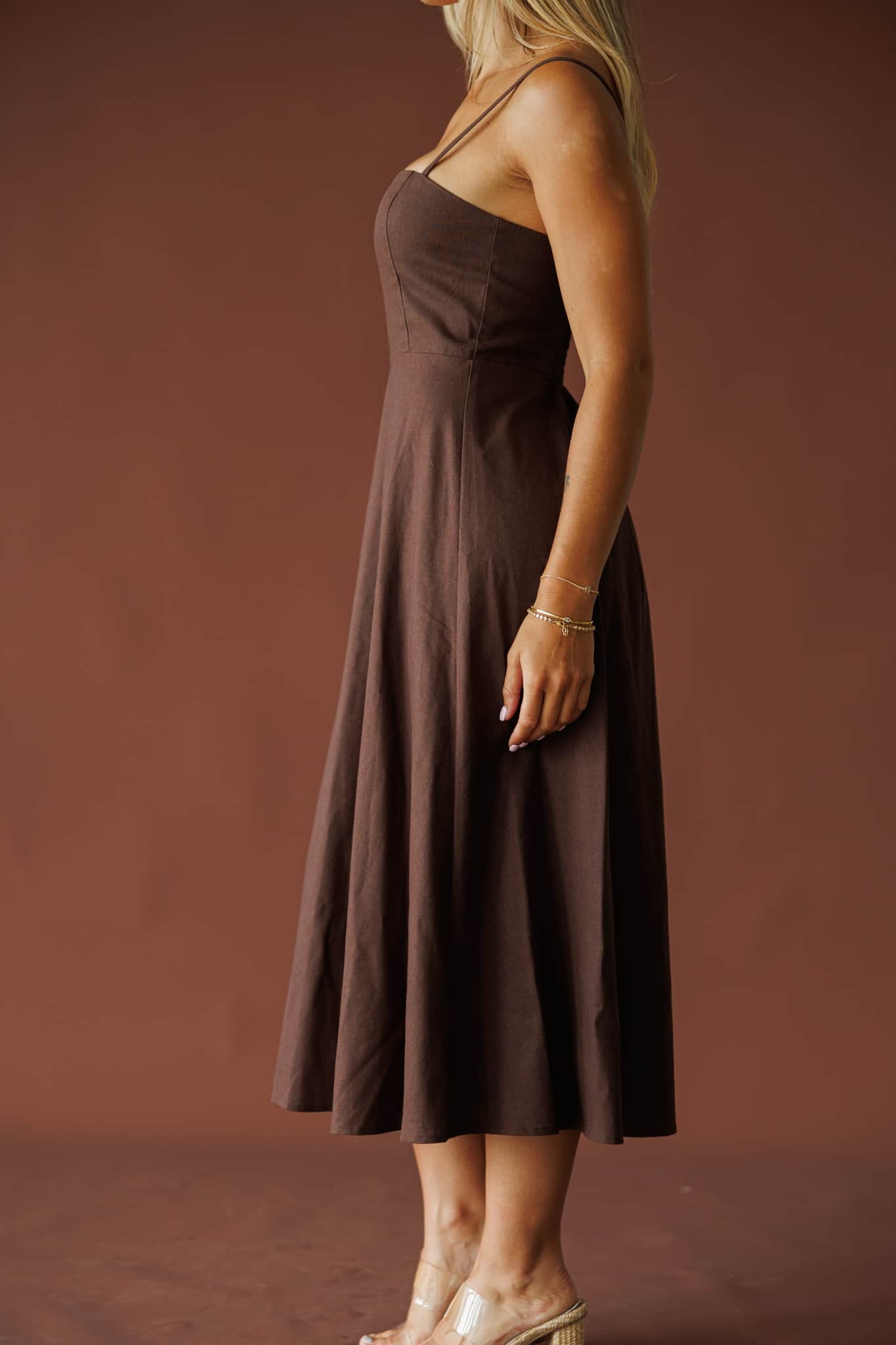 August Lane Linen Dress