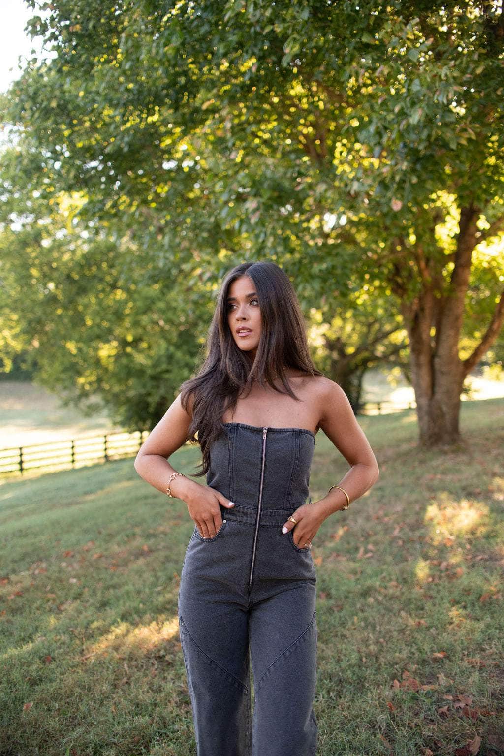 Outlaw Energy Denim Jumpsuit