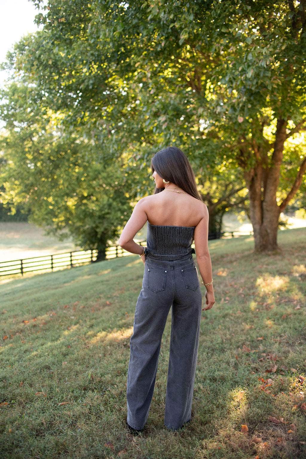 Outlaw Energy Denim Jumpsuit