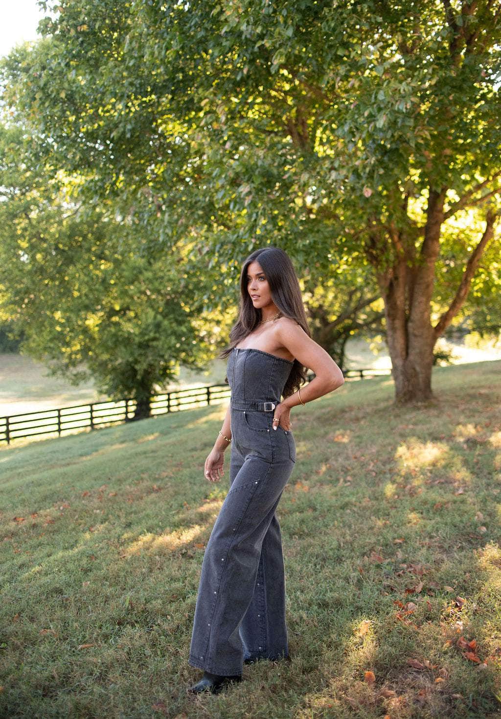 Outlaw Energy Denim Jumpsuit