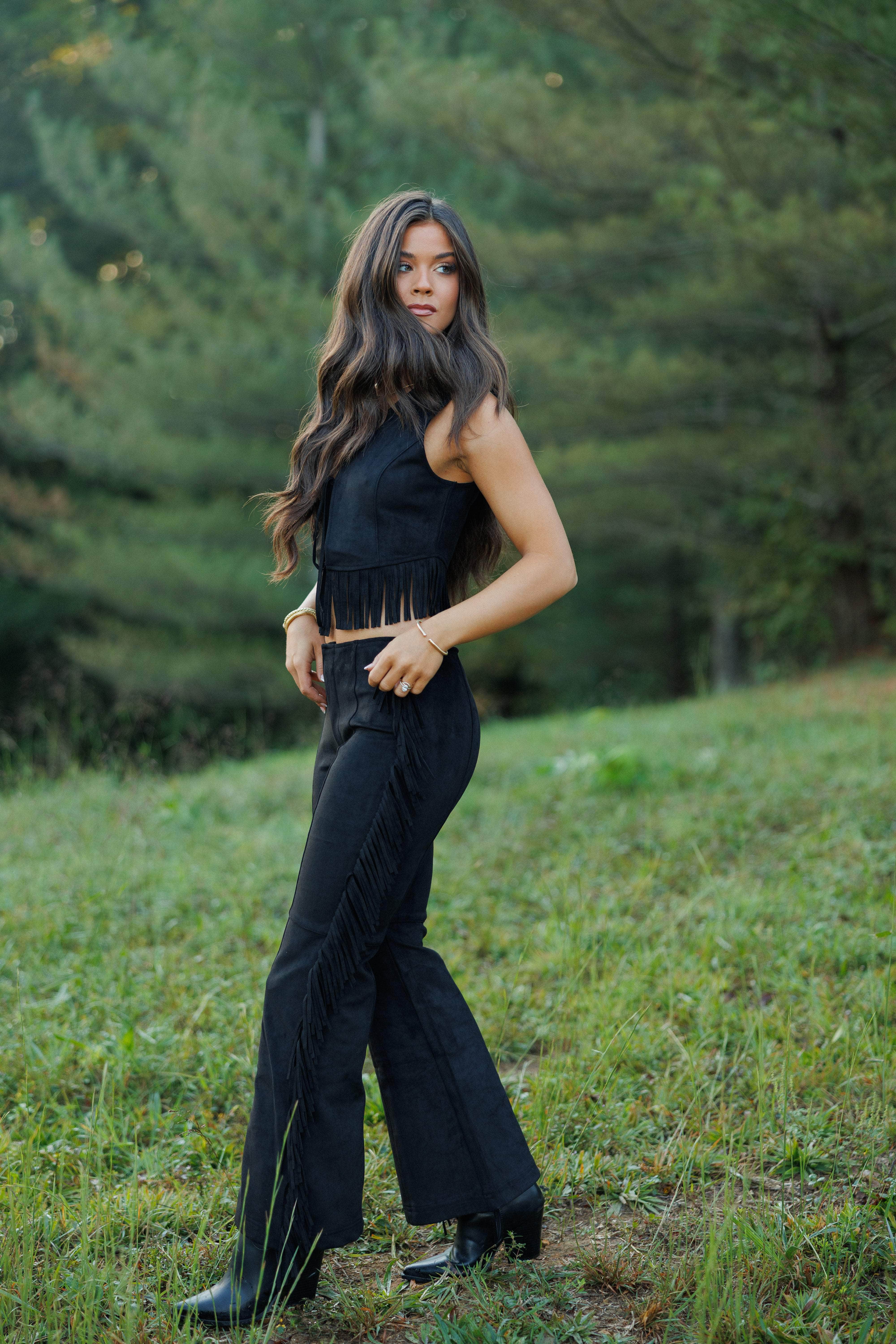 Dark Horse Suede Vest
