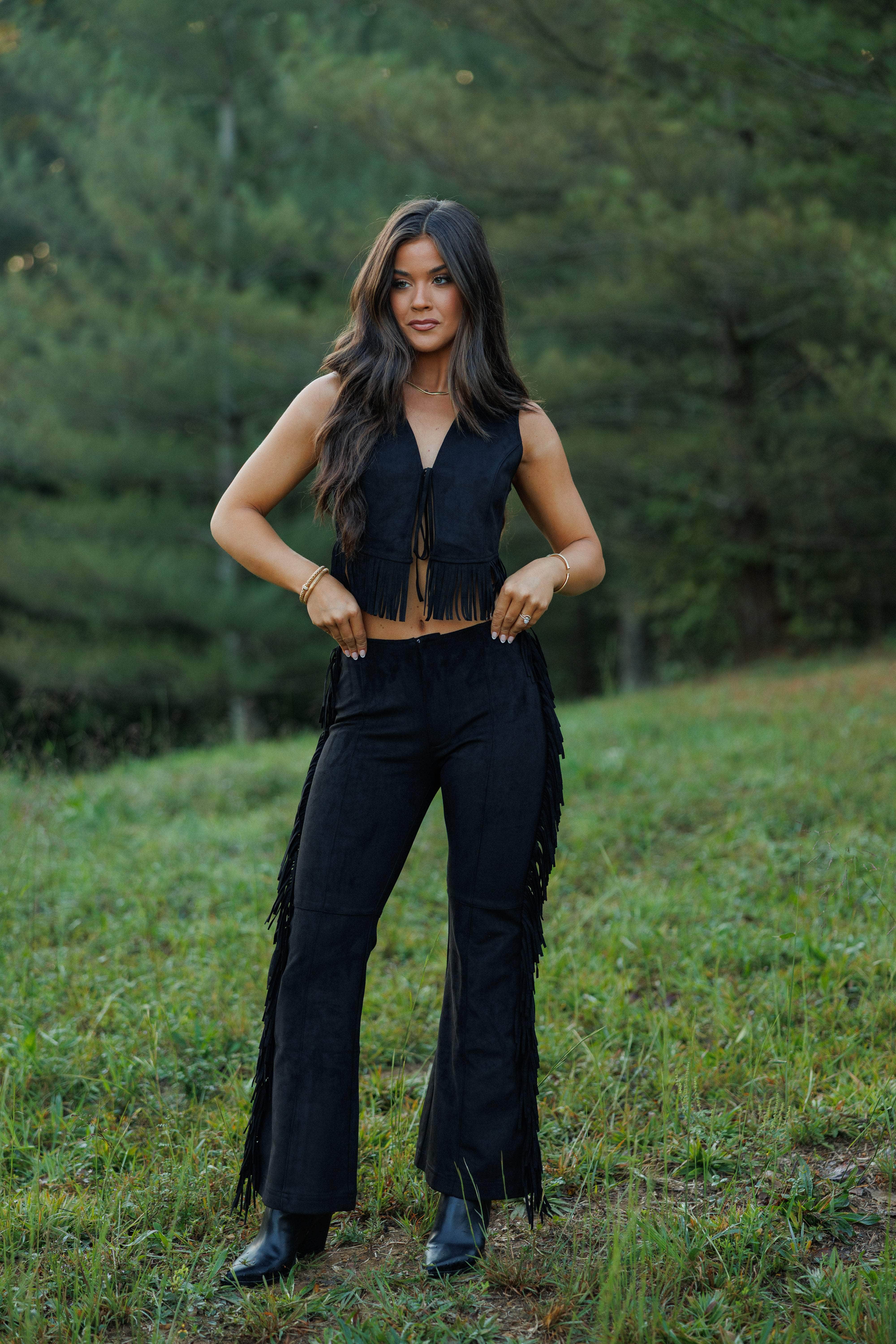 Dark Horse Suede Vest
