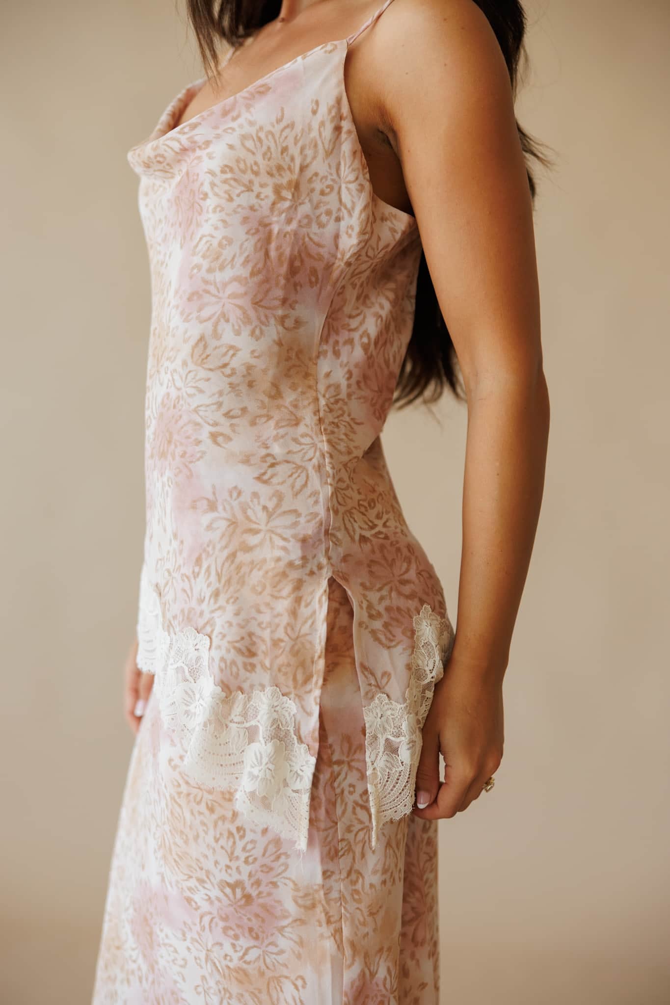 Rose Safari Lace Top