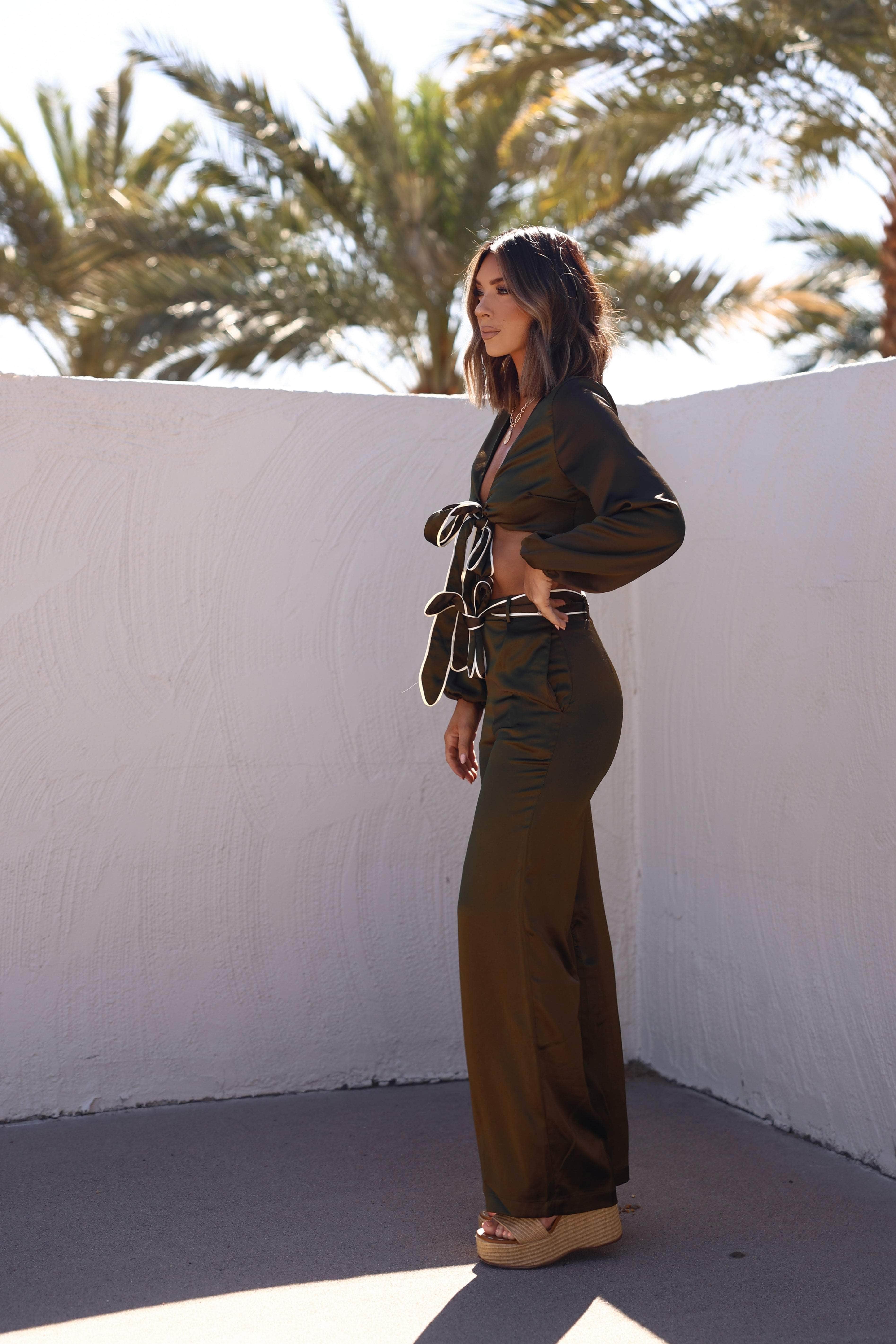 Saint Lucia Satin Pants