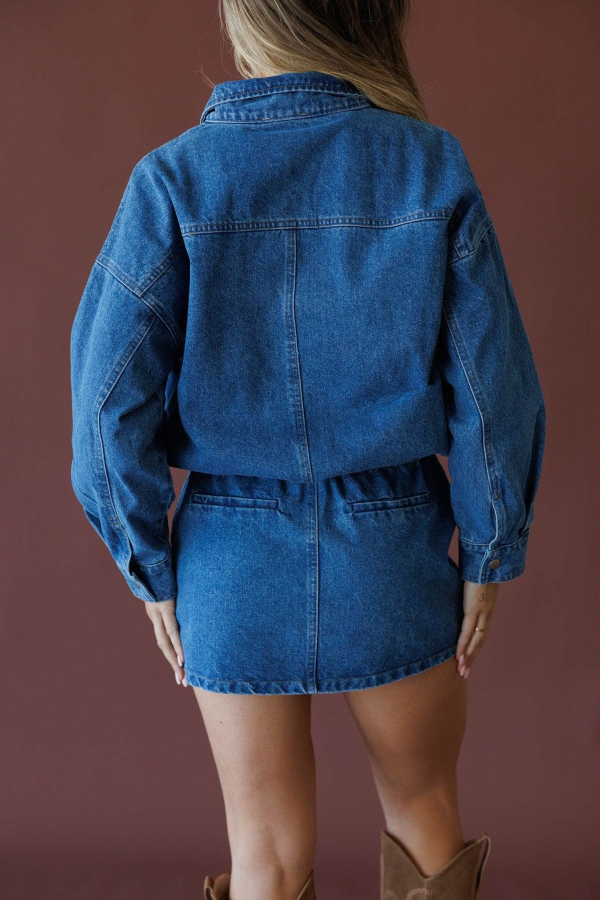 Denim dress