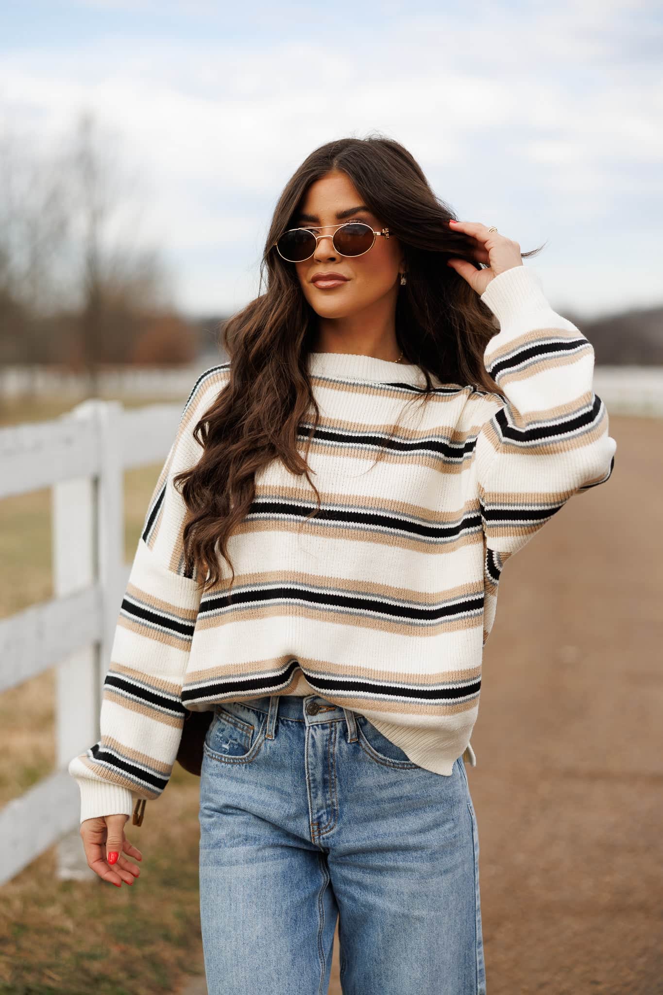 Sierra Striped Sweater