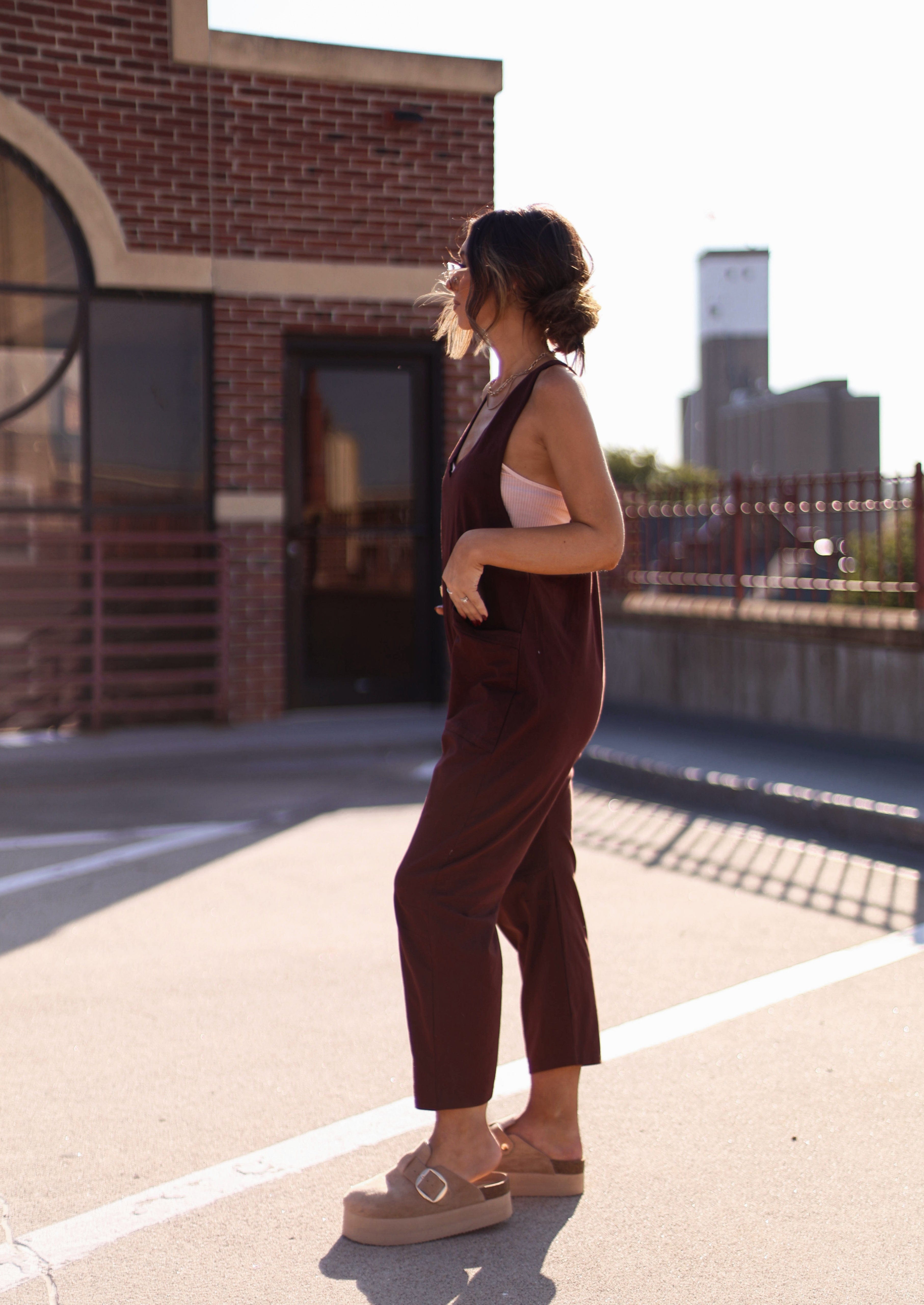 Slouchy Knit Jumpsuit Very J