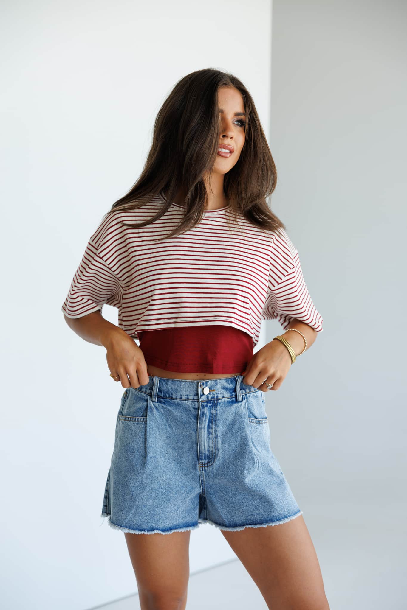 Double Layer Short Sleeve Tee