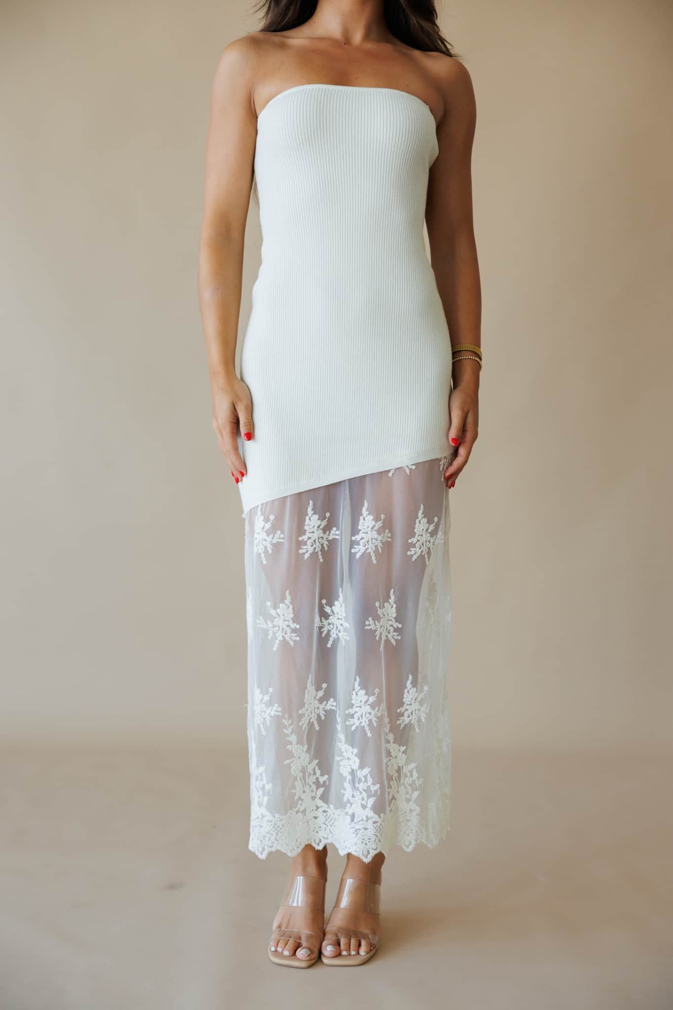 Take My Word Lace Dress