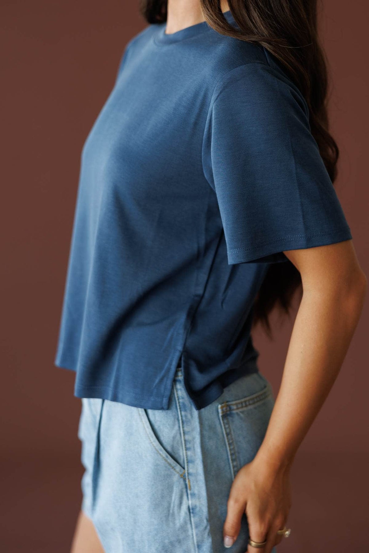 Washed Modal Tee