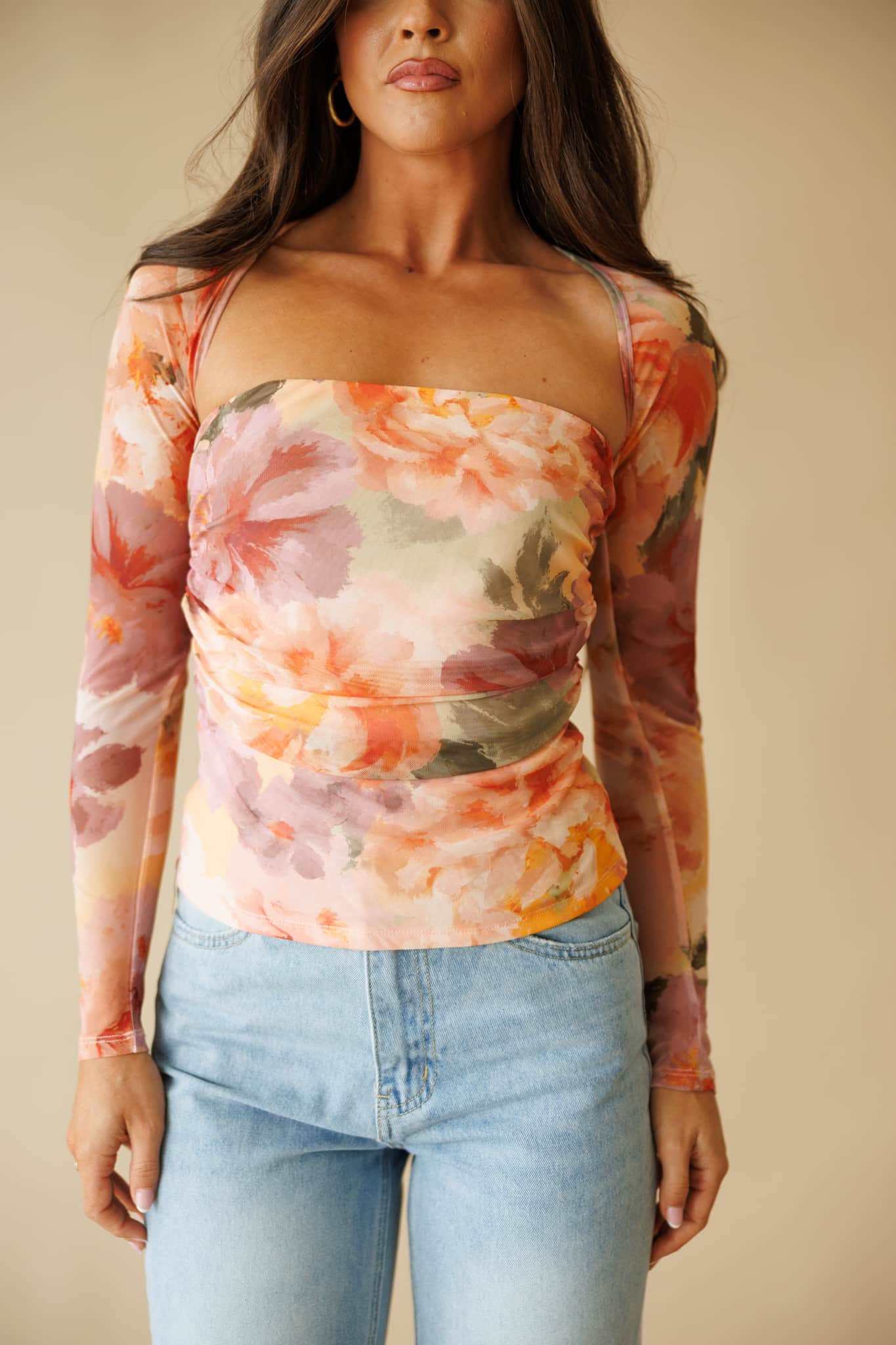 Sunset Bloom Top