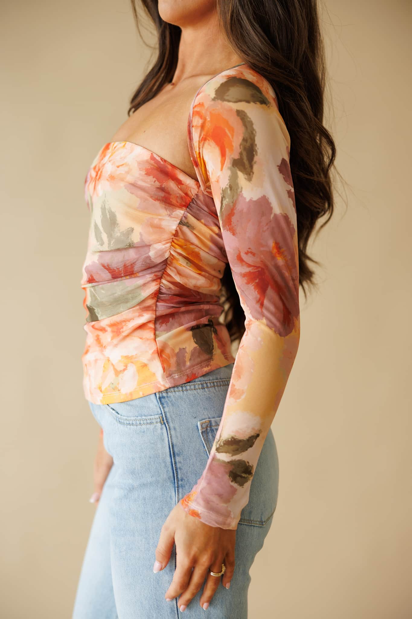 Sunset Bloom Top