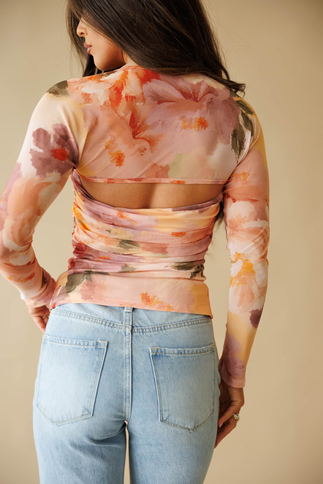 Sunset Bloom Top