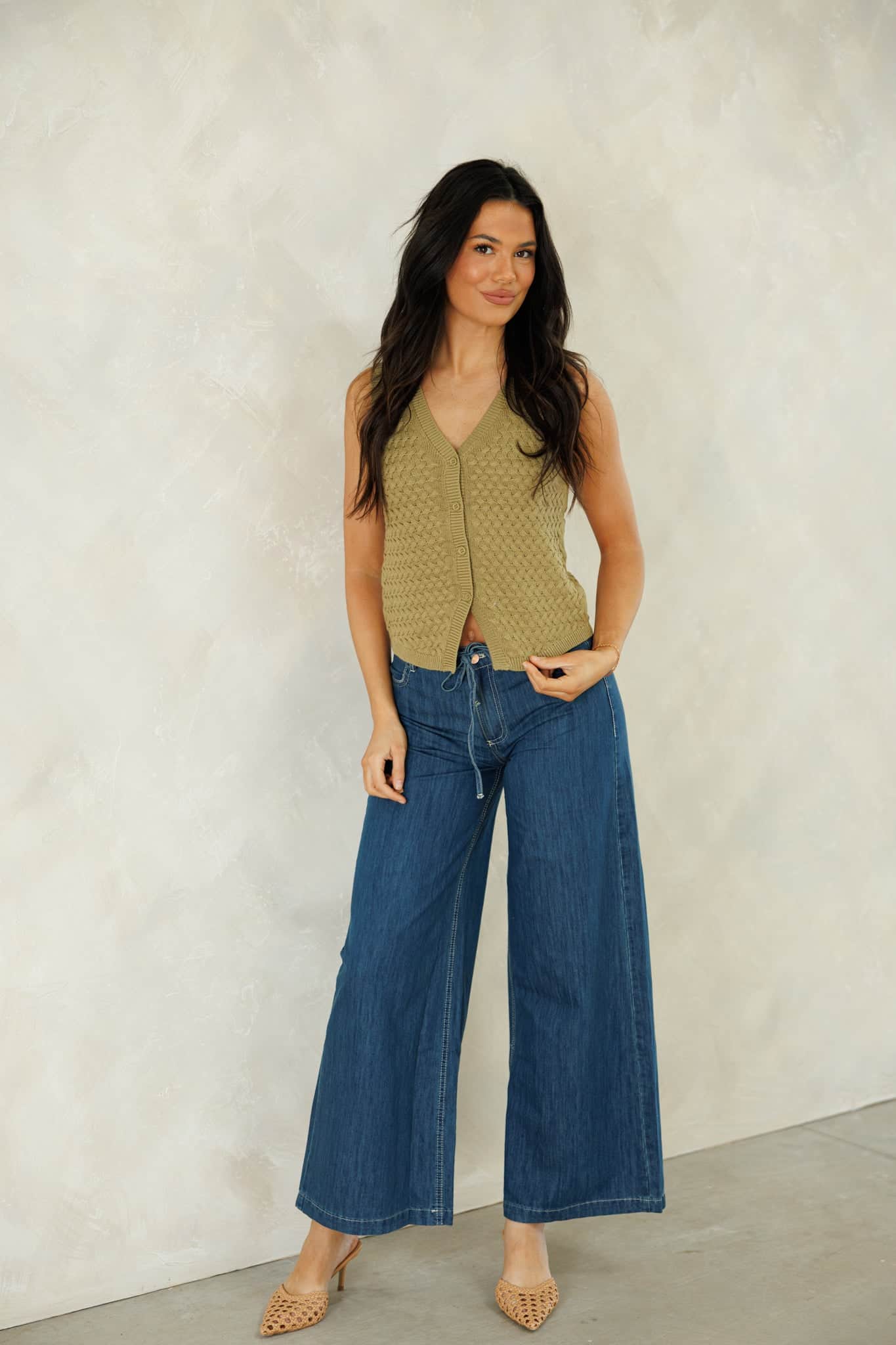 The Sofia Wide Leg Denim