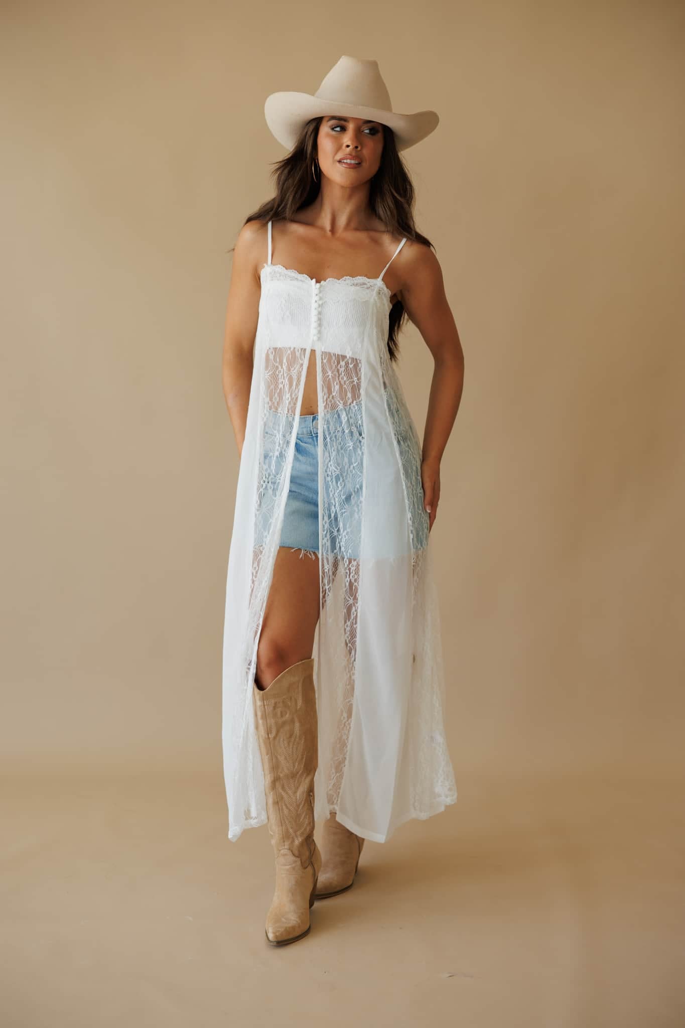 Dixie Lace Maxi Top