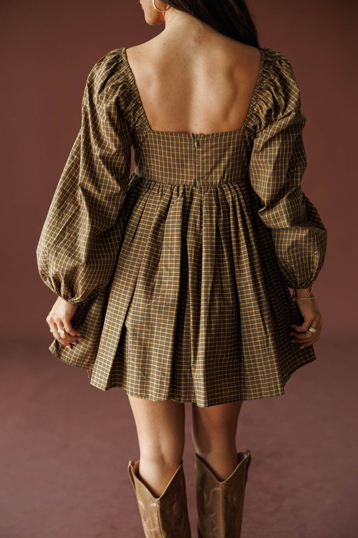 Barn Dance Plaid Dress
