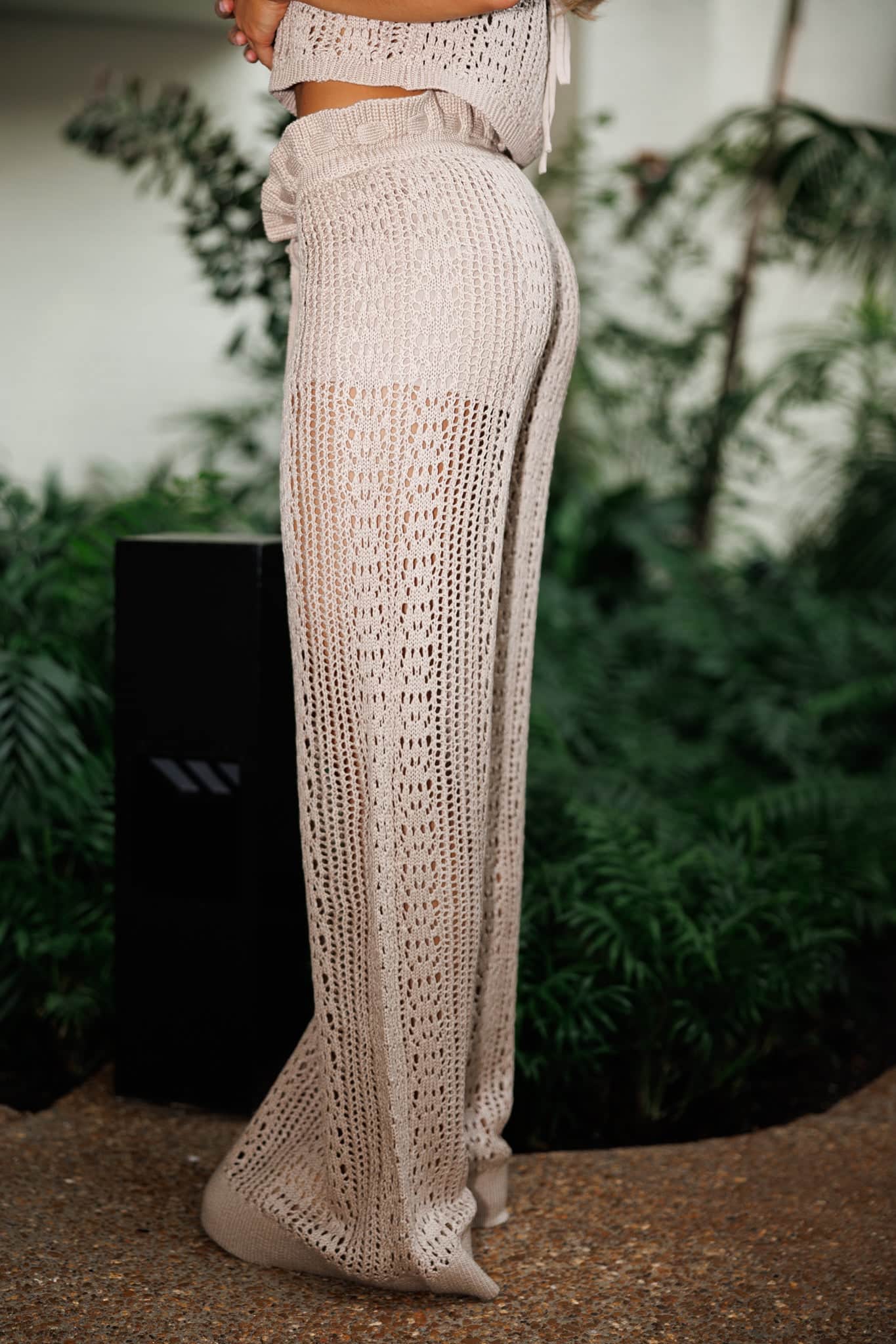 Barefoot In Bali Crochet Pants