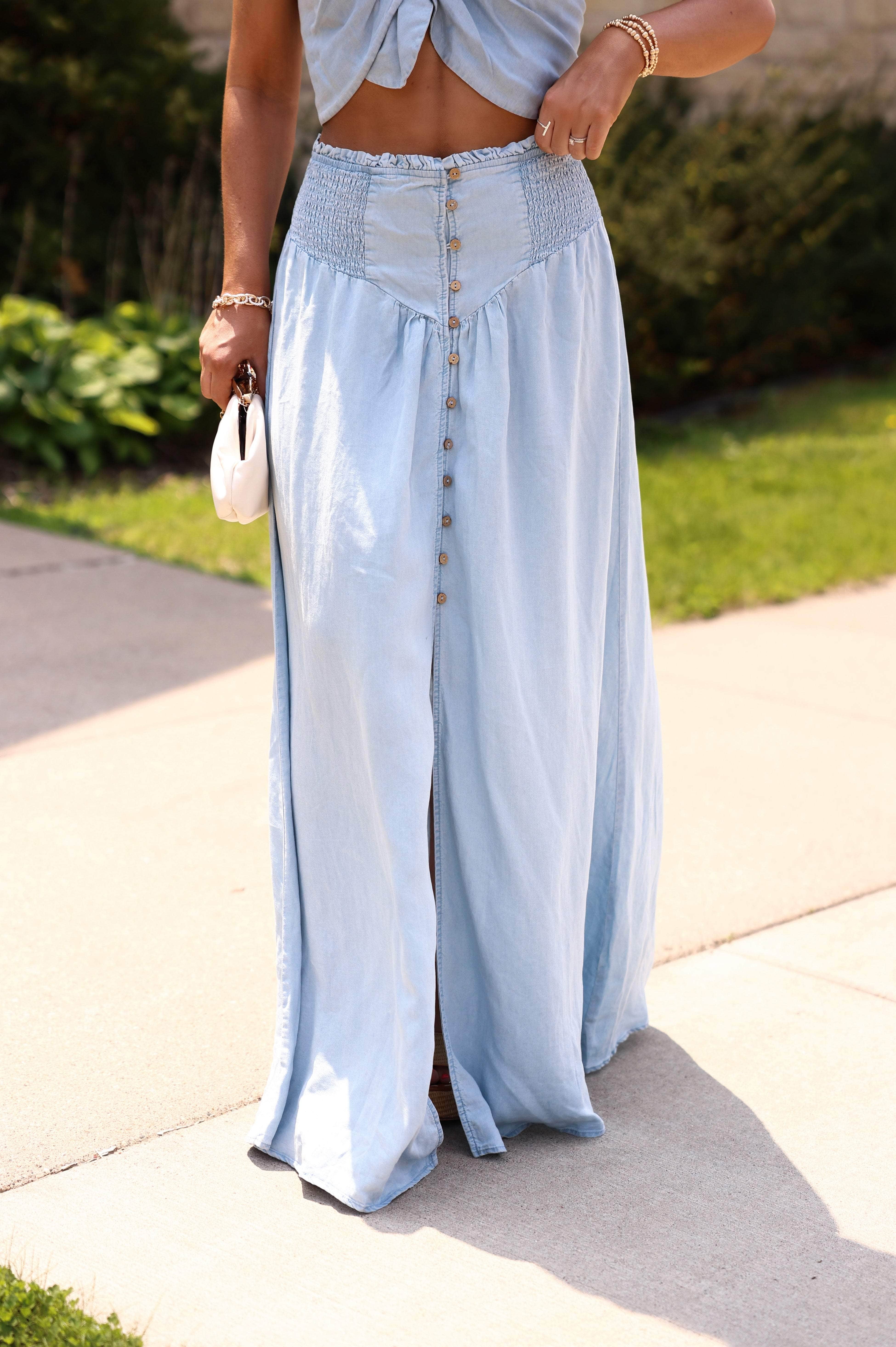 Chambray Shores Skirt