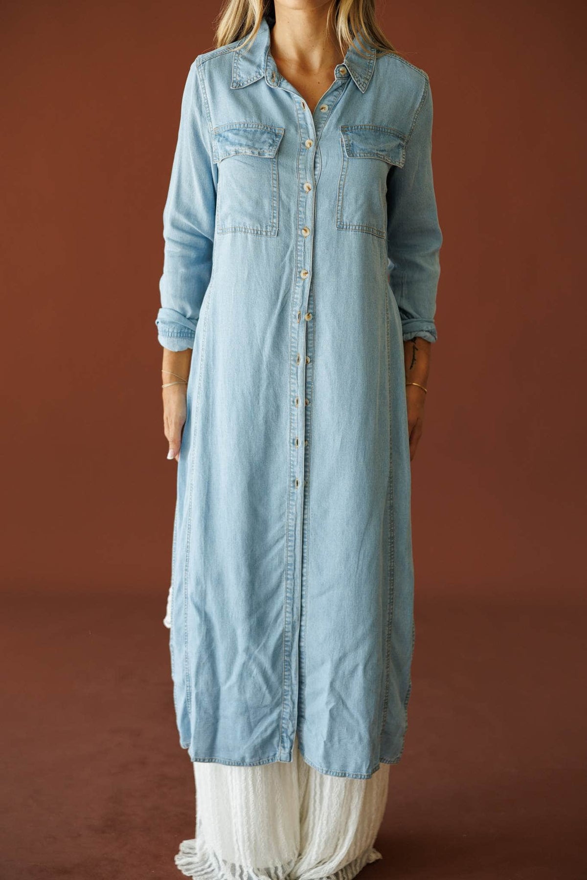 Miles From Here Denim Shirt
