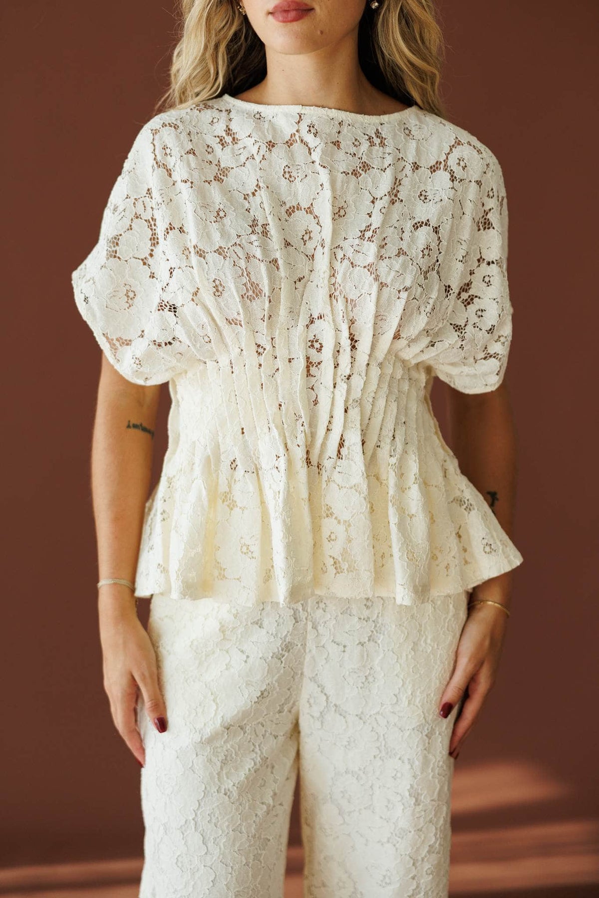 Vow Renewal Lace Top