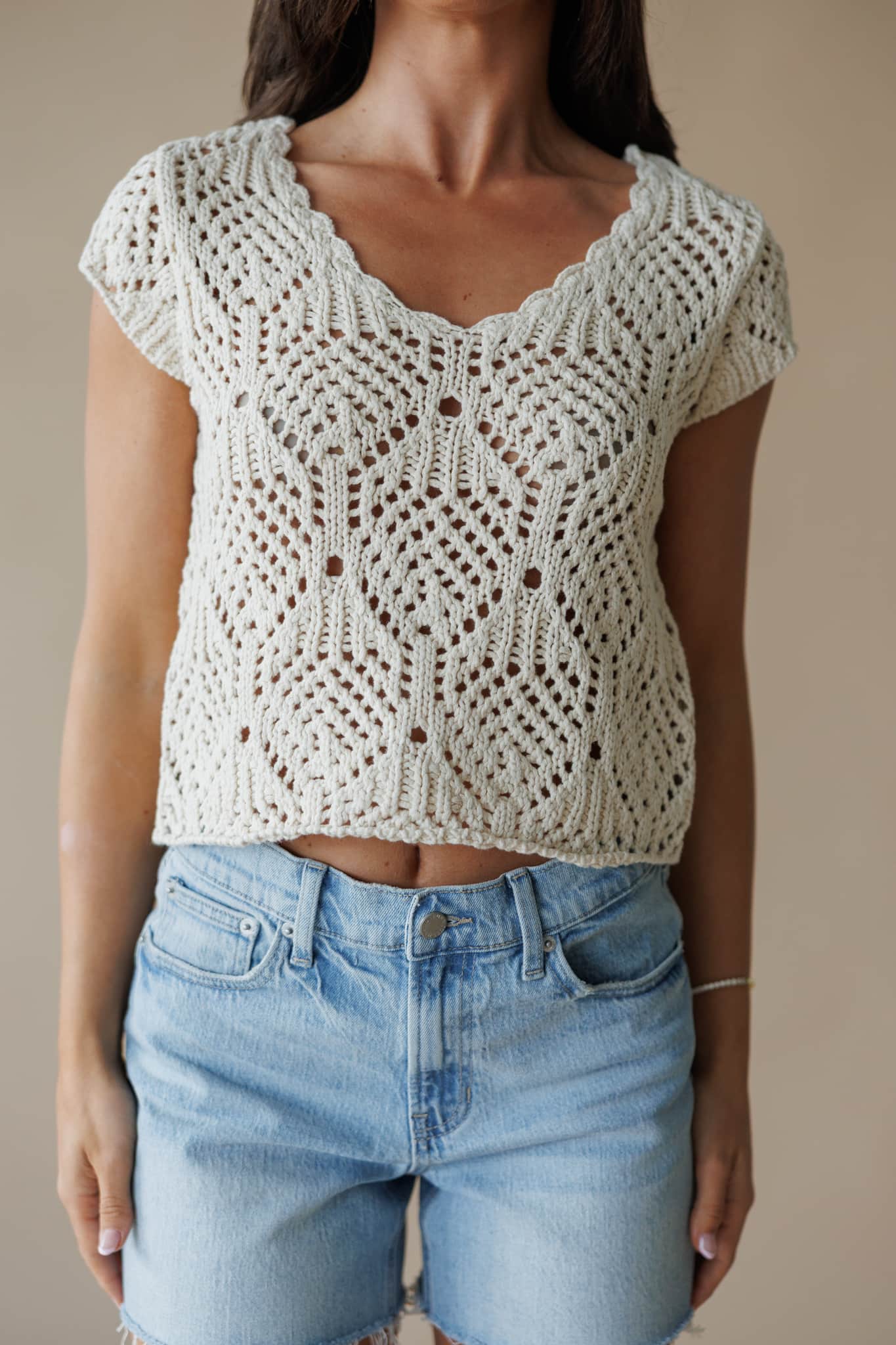 Capri Sunset Crochet Top