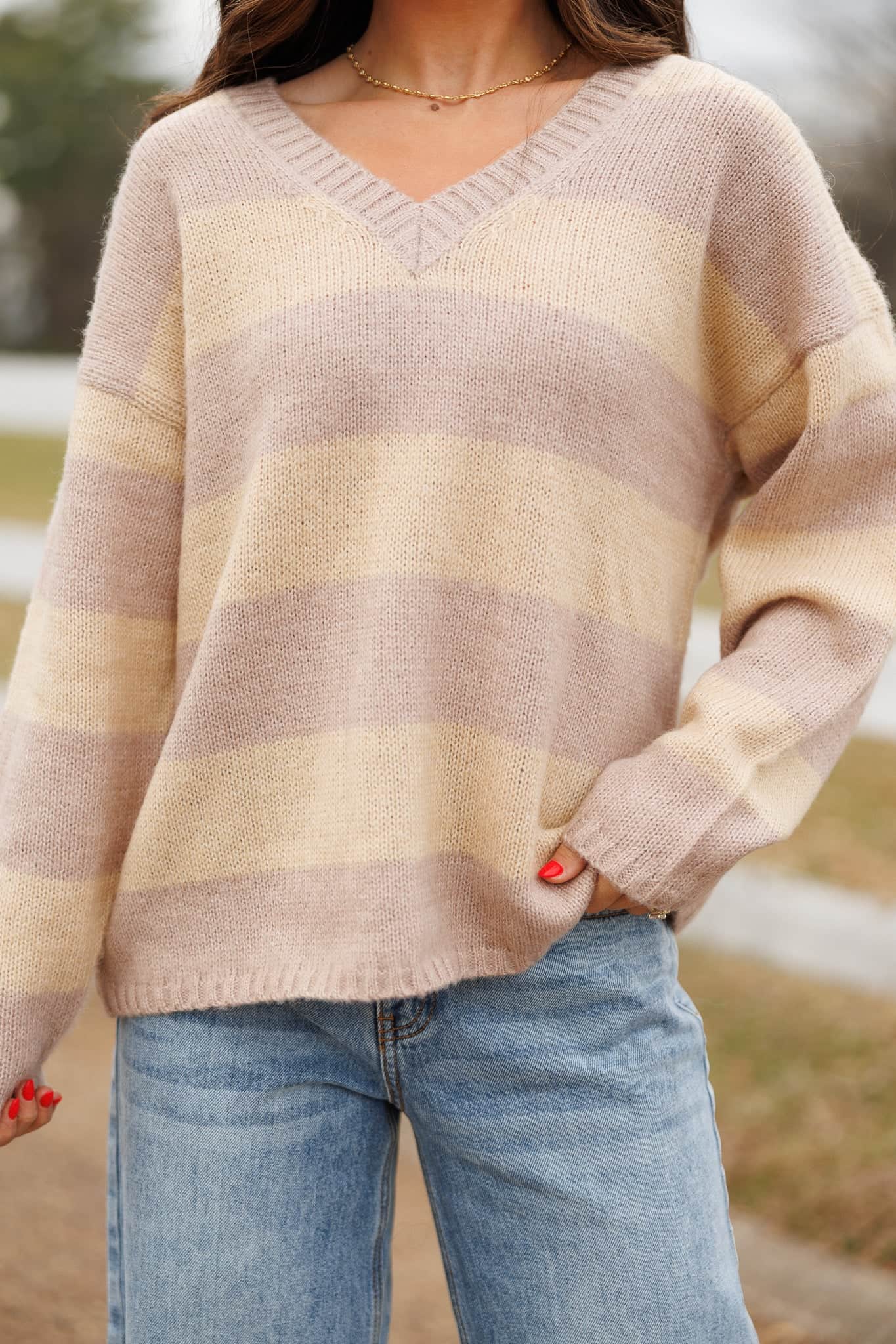 Warm Hearts Sweater