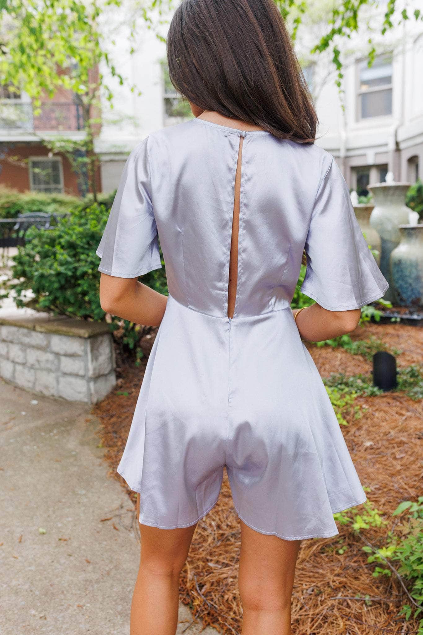 Willow Lane Satin Romper