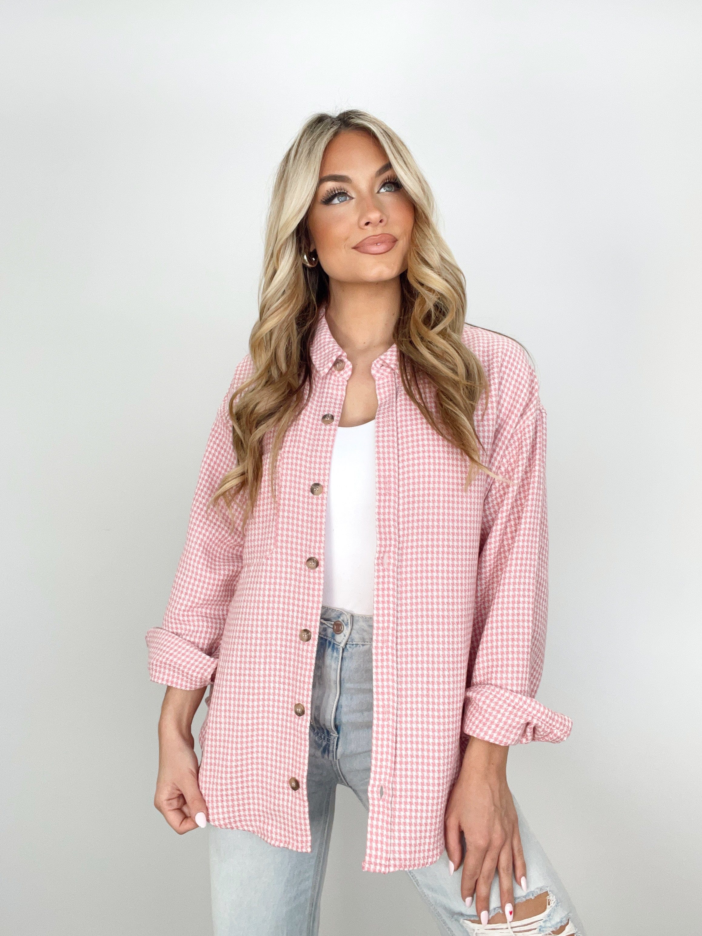 WL23-7601LN rose woven shirt Wishlist
