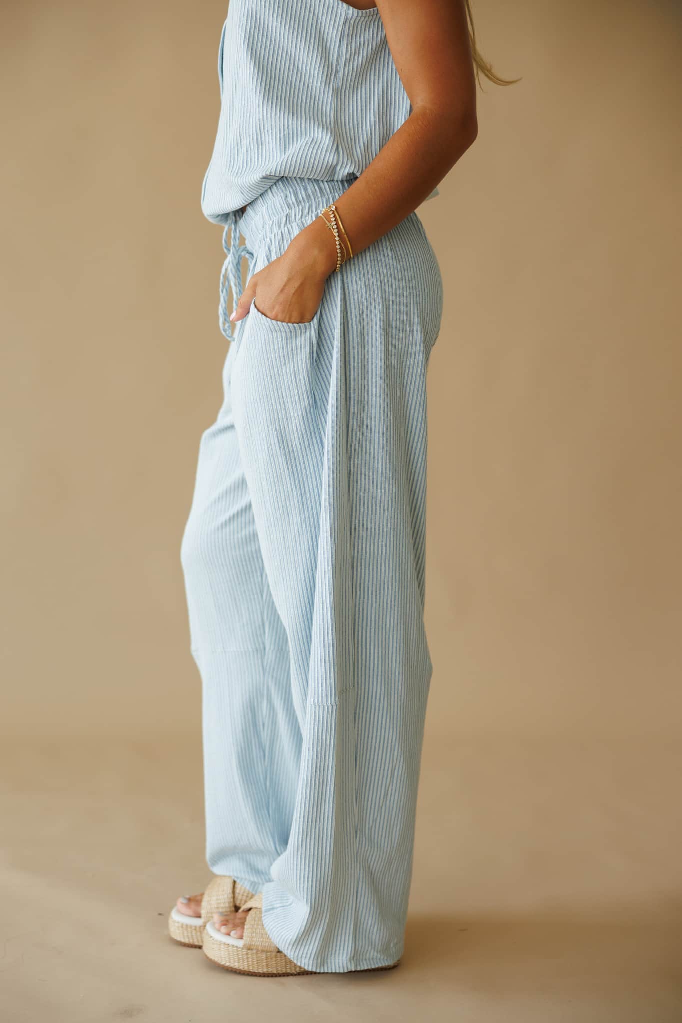 Blue Haven Striped Pants