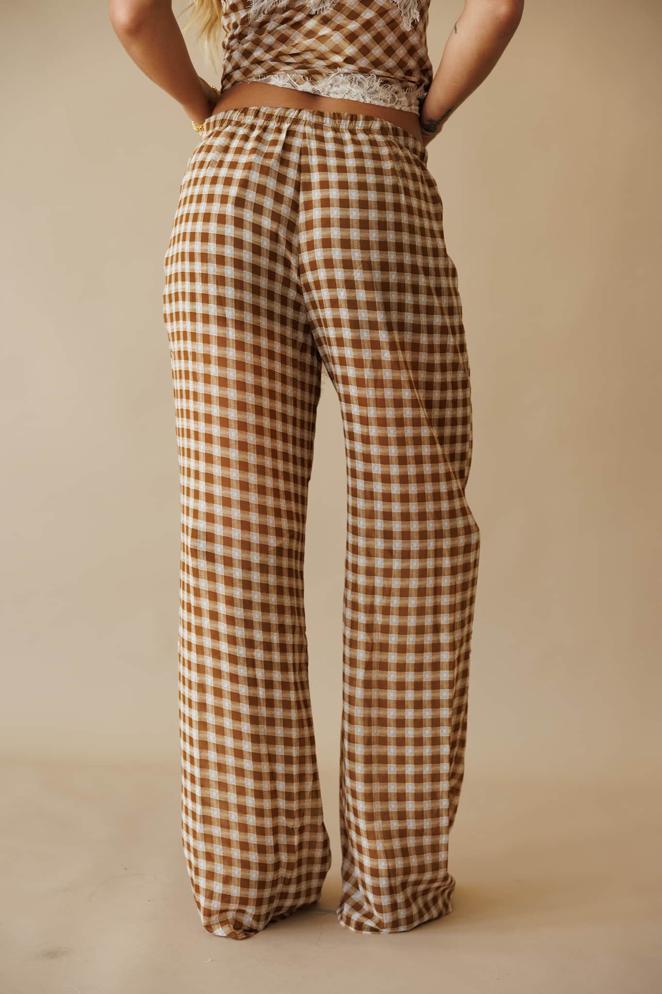 Gingham Poise Pants