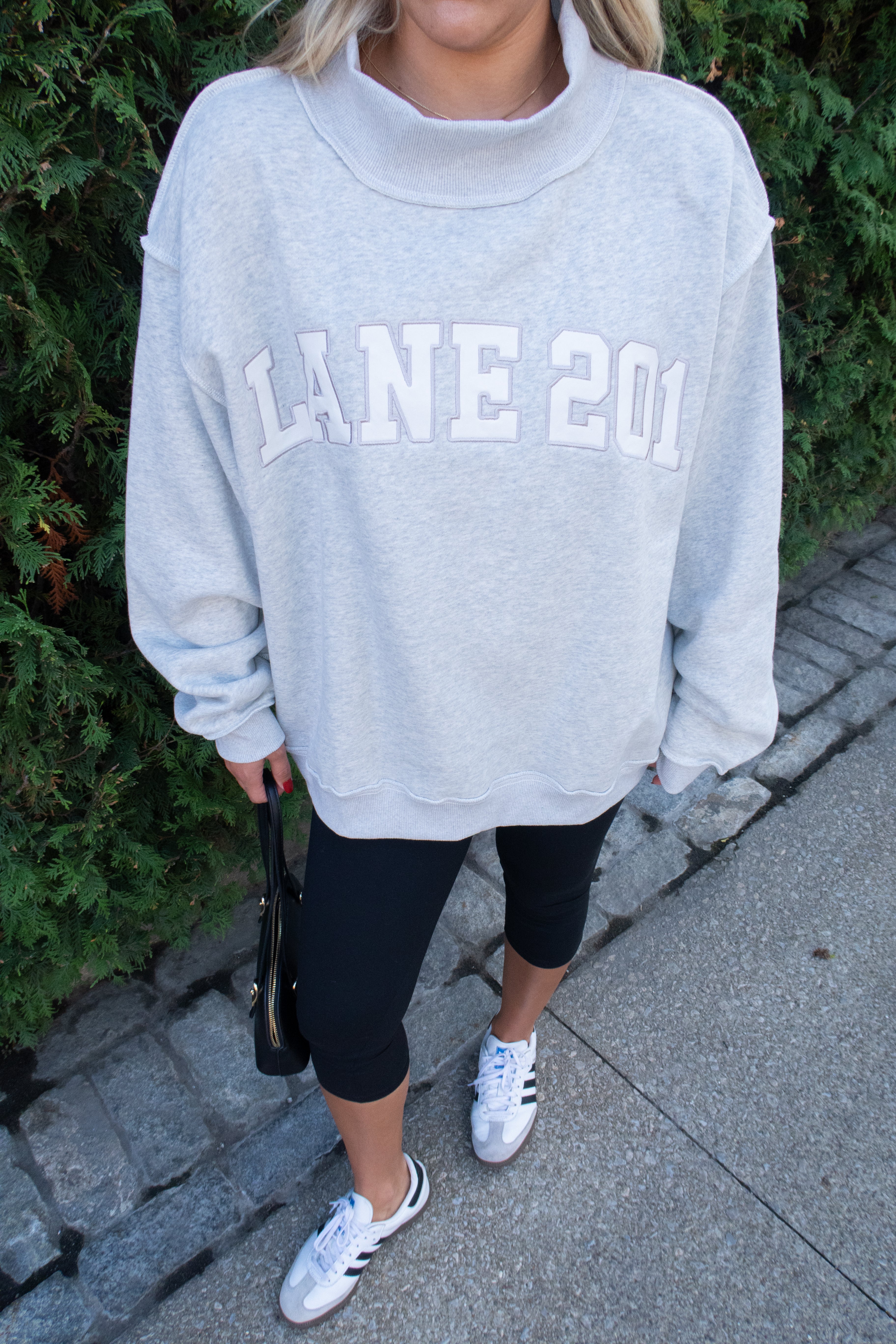 Lane 201 Mock Neck Sweatshirt