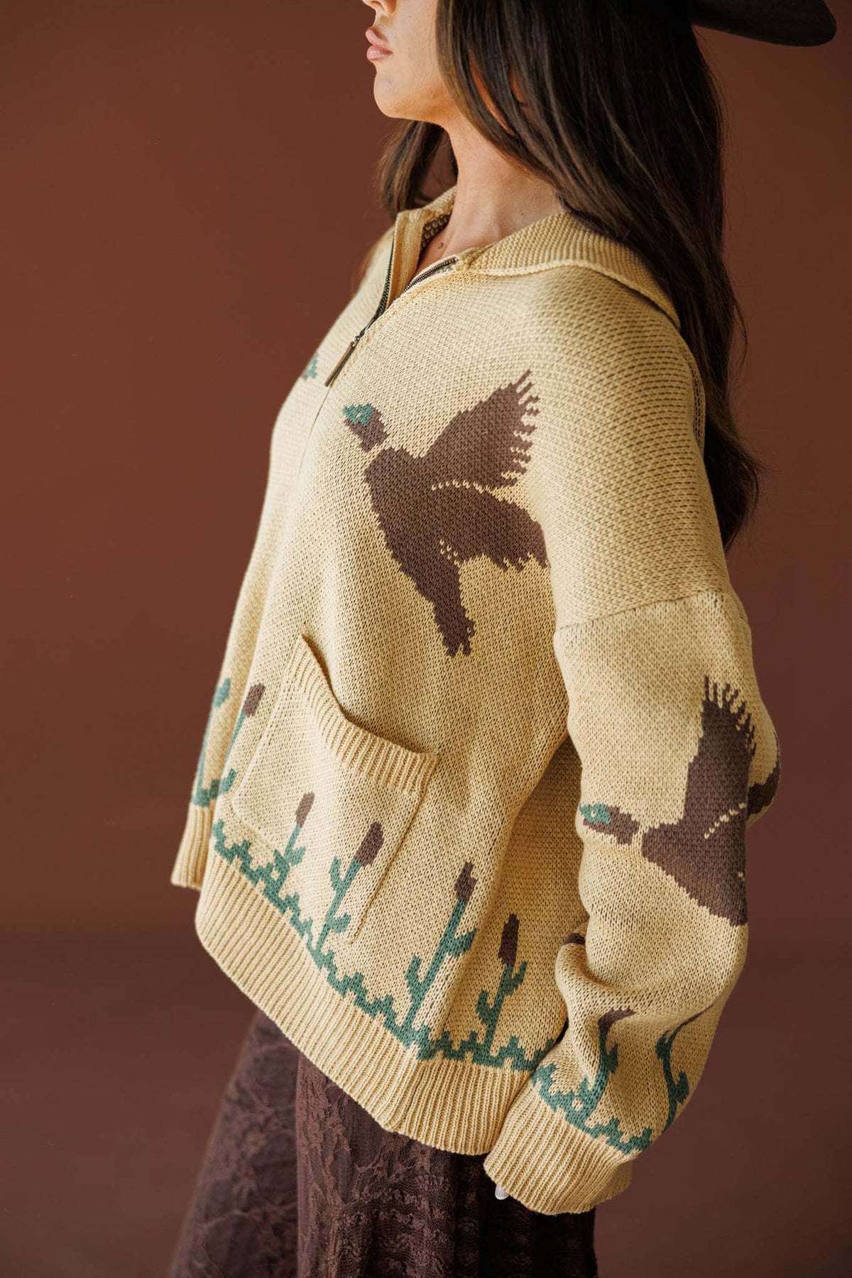 Opening Day Duck Cardigan