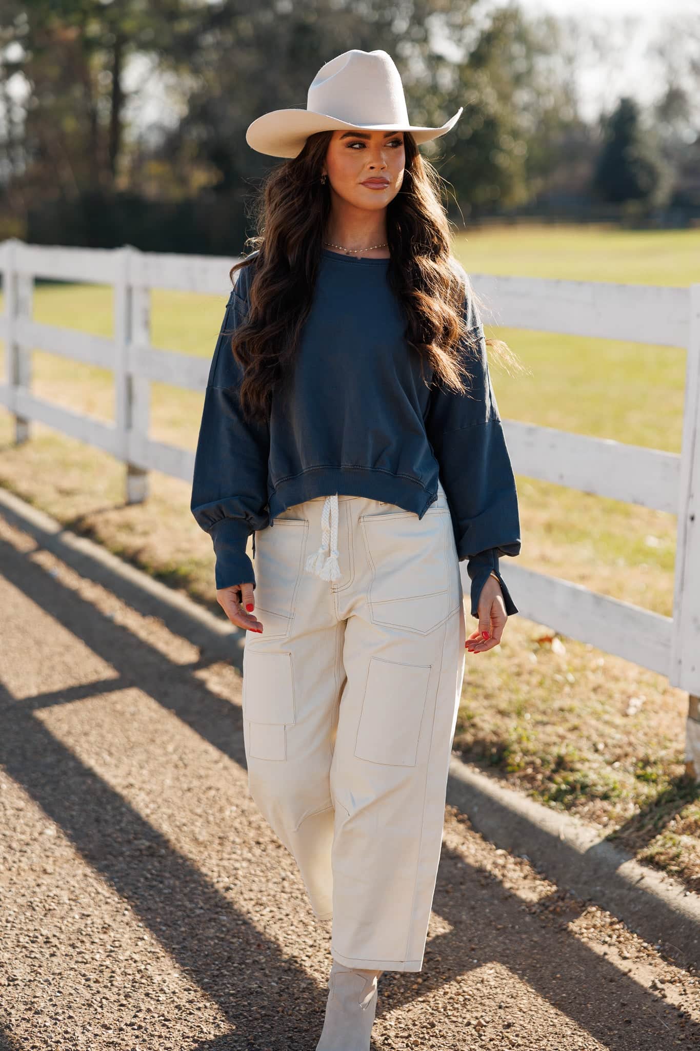 Barrel Patch Pocket Pants