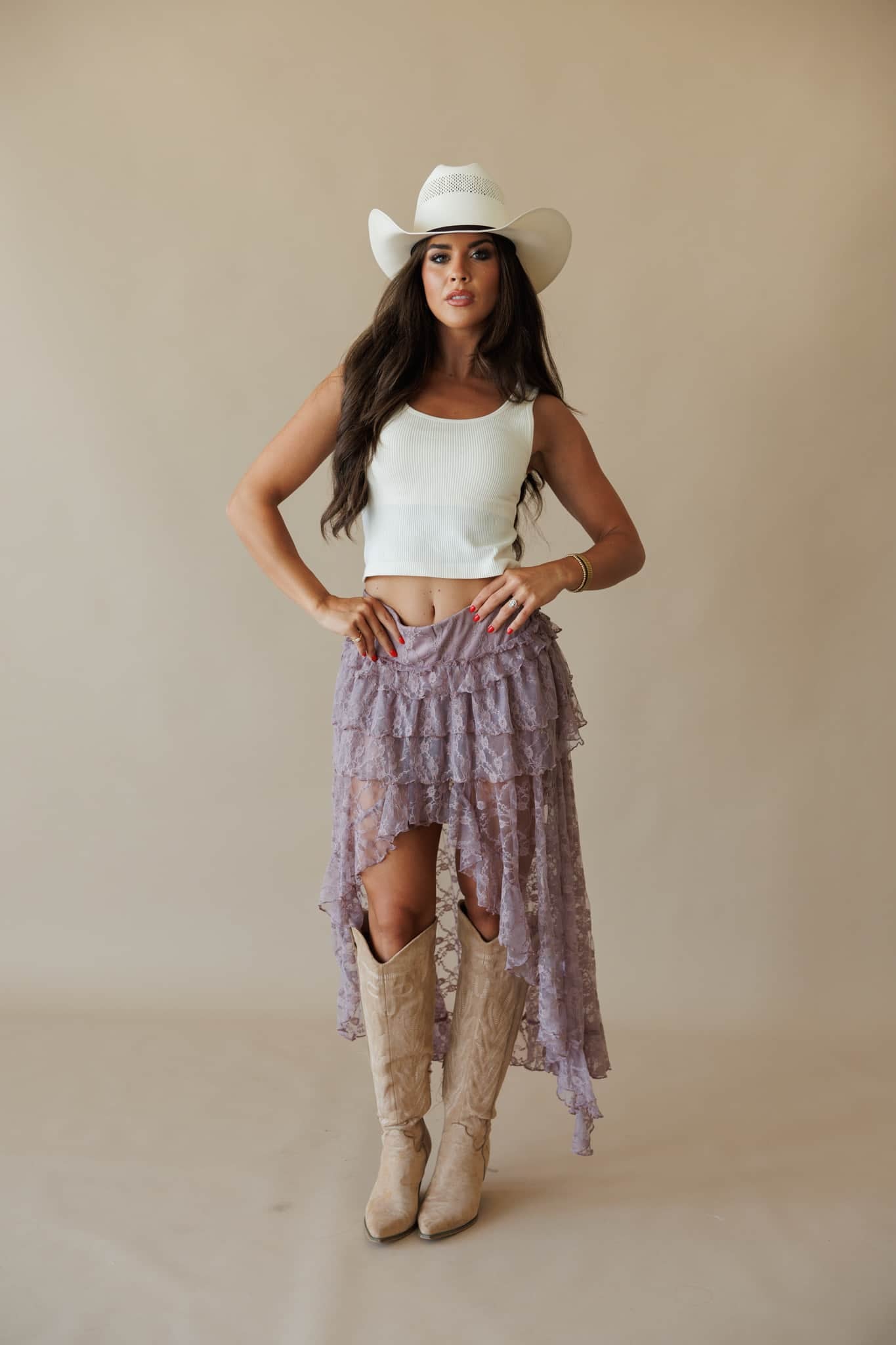 Wandering Heart Lace Skirt