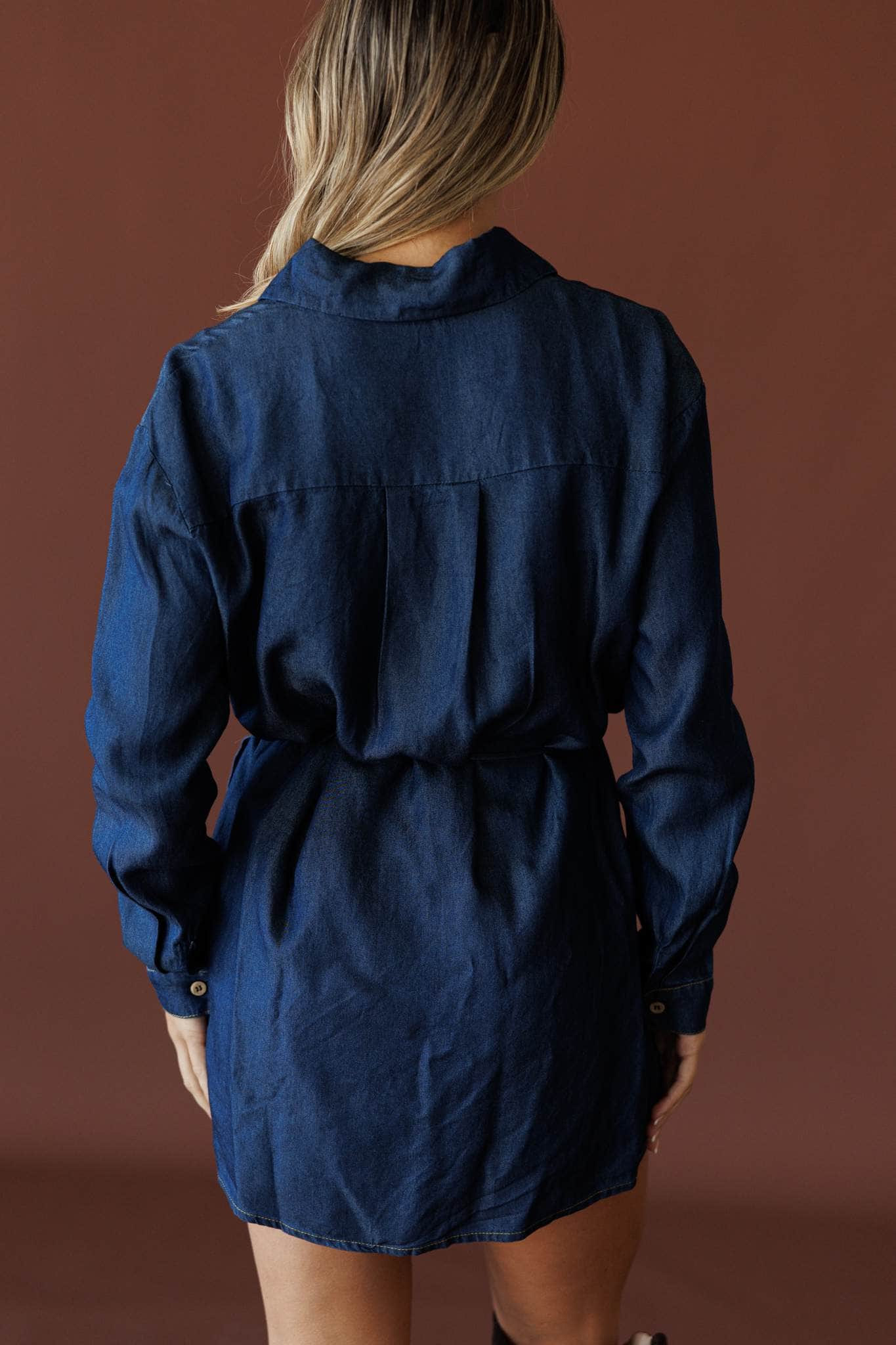 Blue Roan Chambray Romper