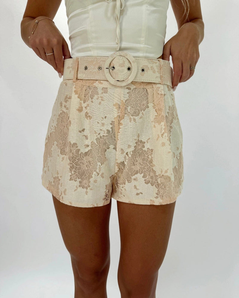 Blush Jacquard Shorts Endless Blu