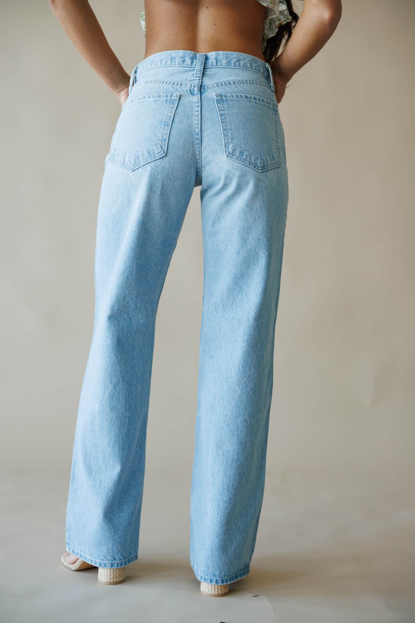 Just Black Relaxed Straight Jean