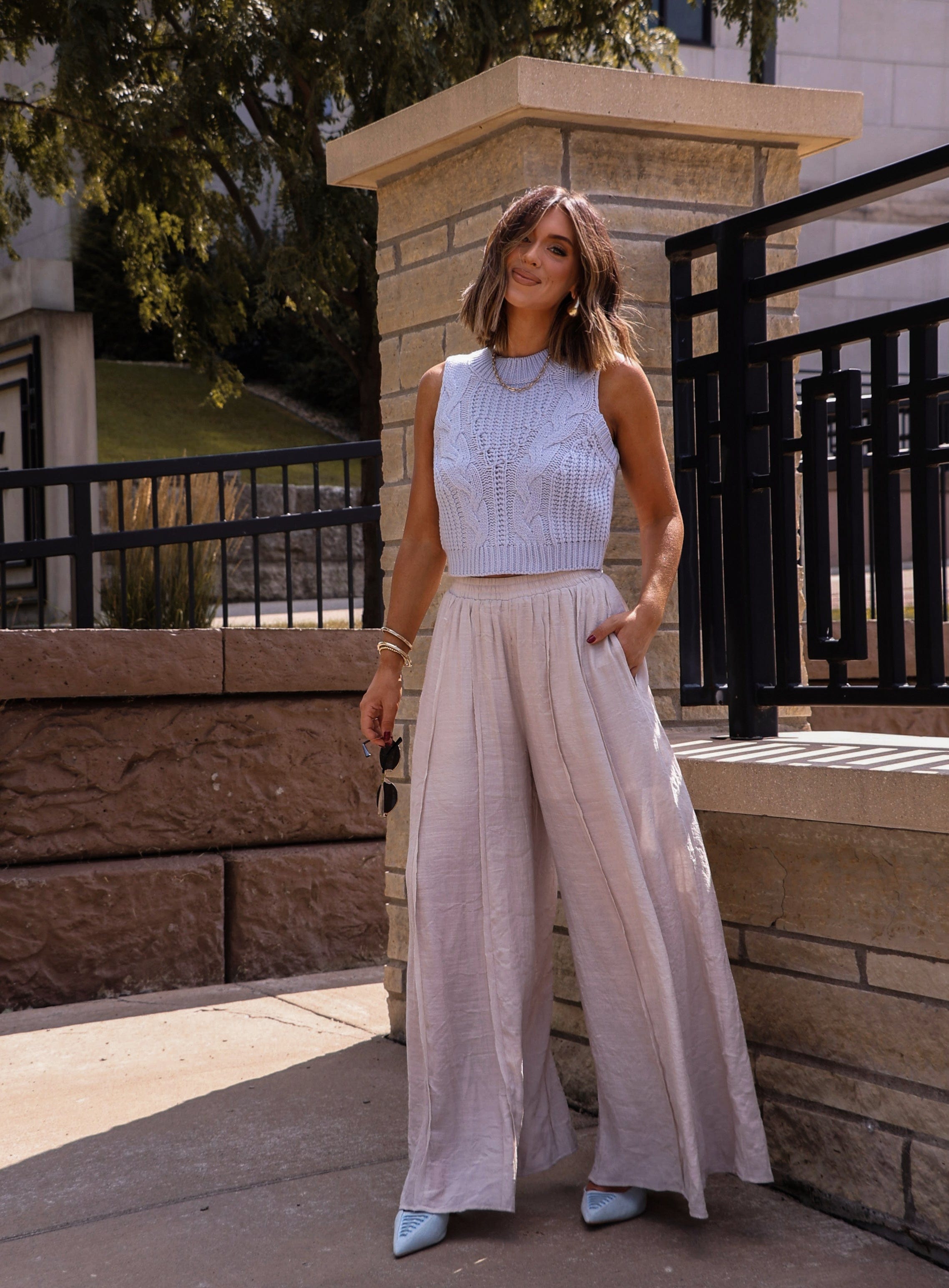 Linen Pants Brandy Melville Valentina Pants Review Breezy Day