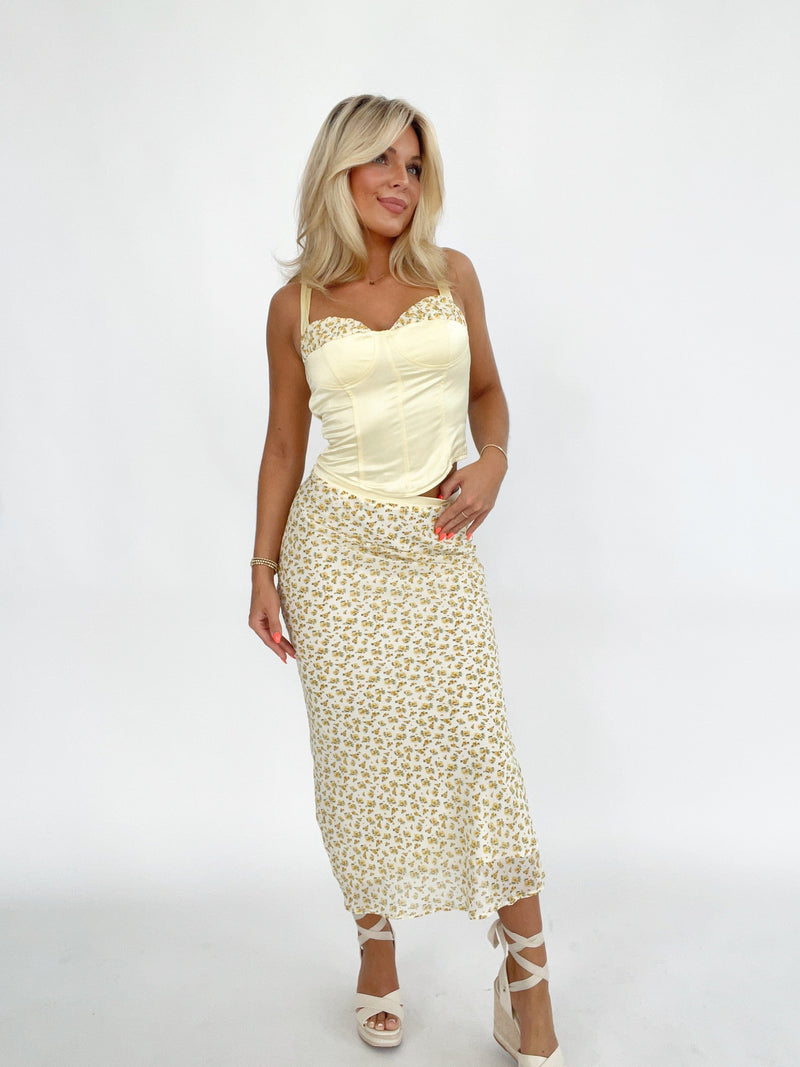 BRK2898 yellow skirt Bailey Rose