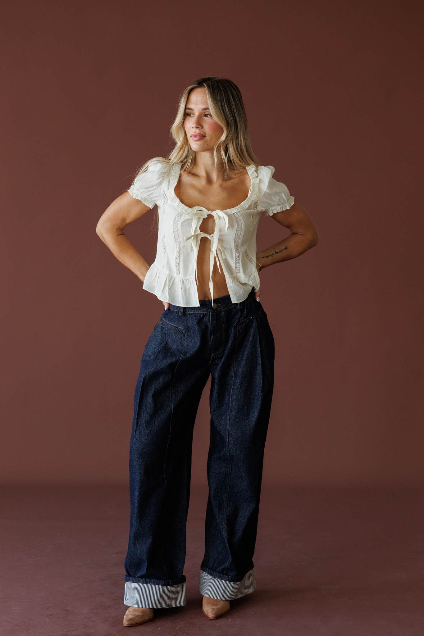 The Insider Cuffed Jeans