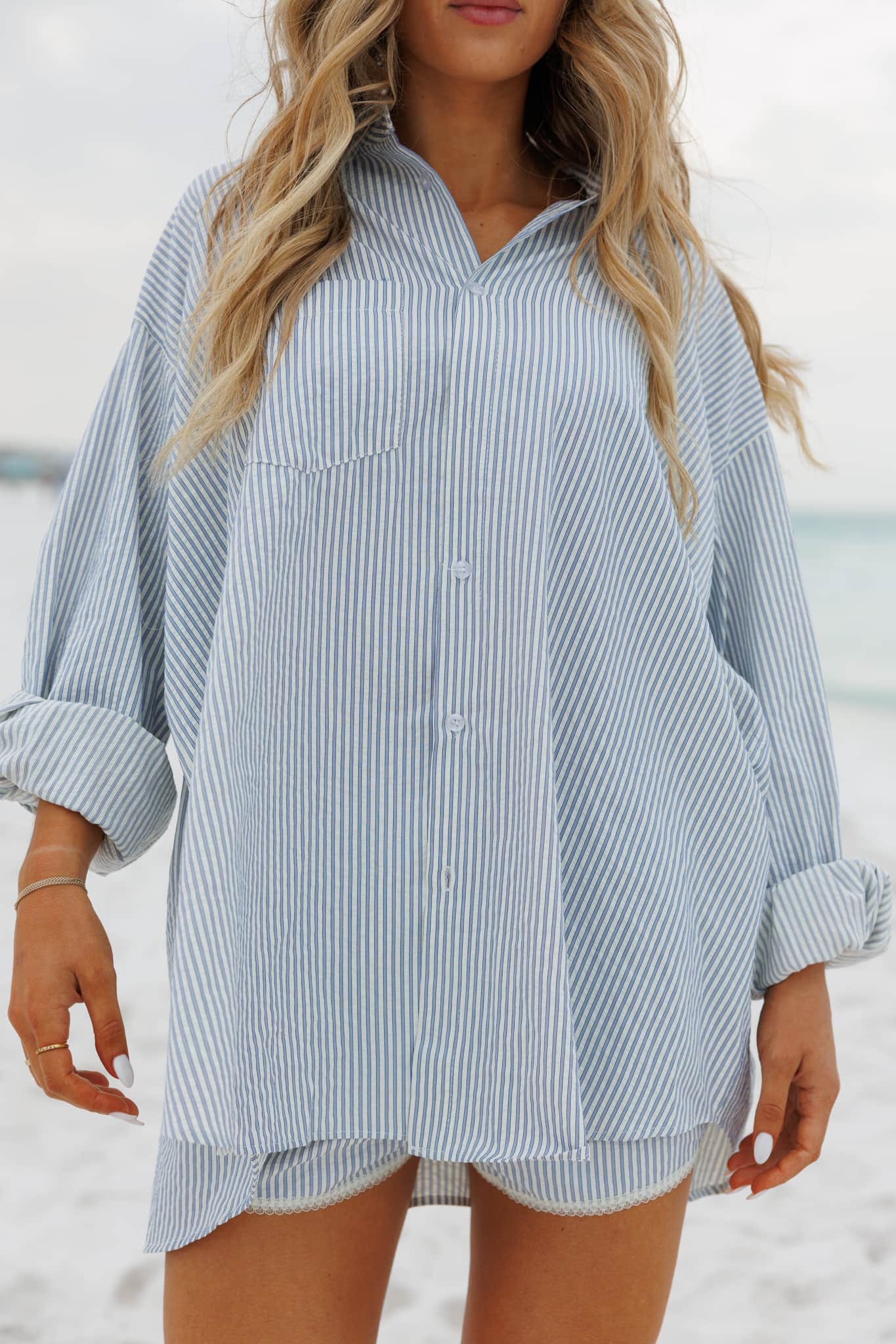 Morning Tide Button Up