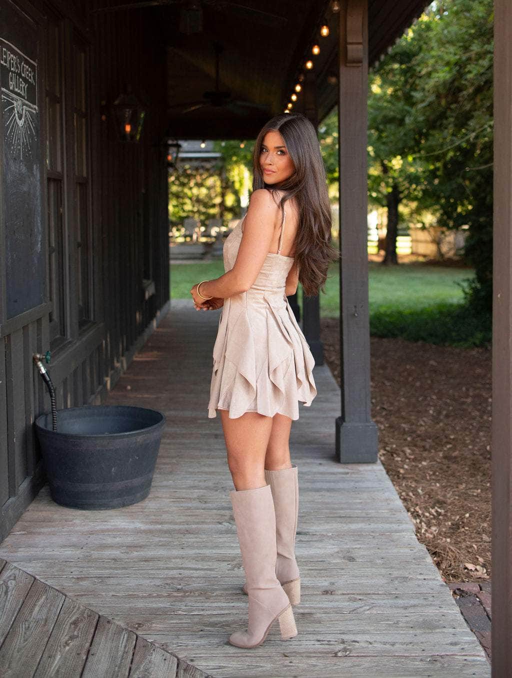Canyon Belle Suede Dress
