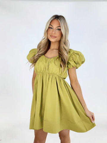 Fringe Full Sleeve Bias Dress Canyon