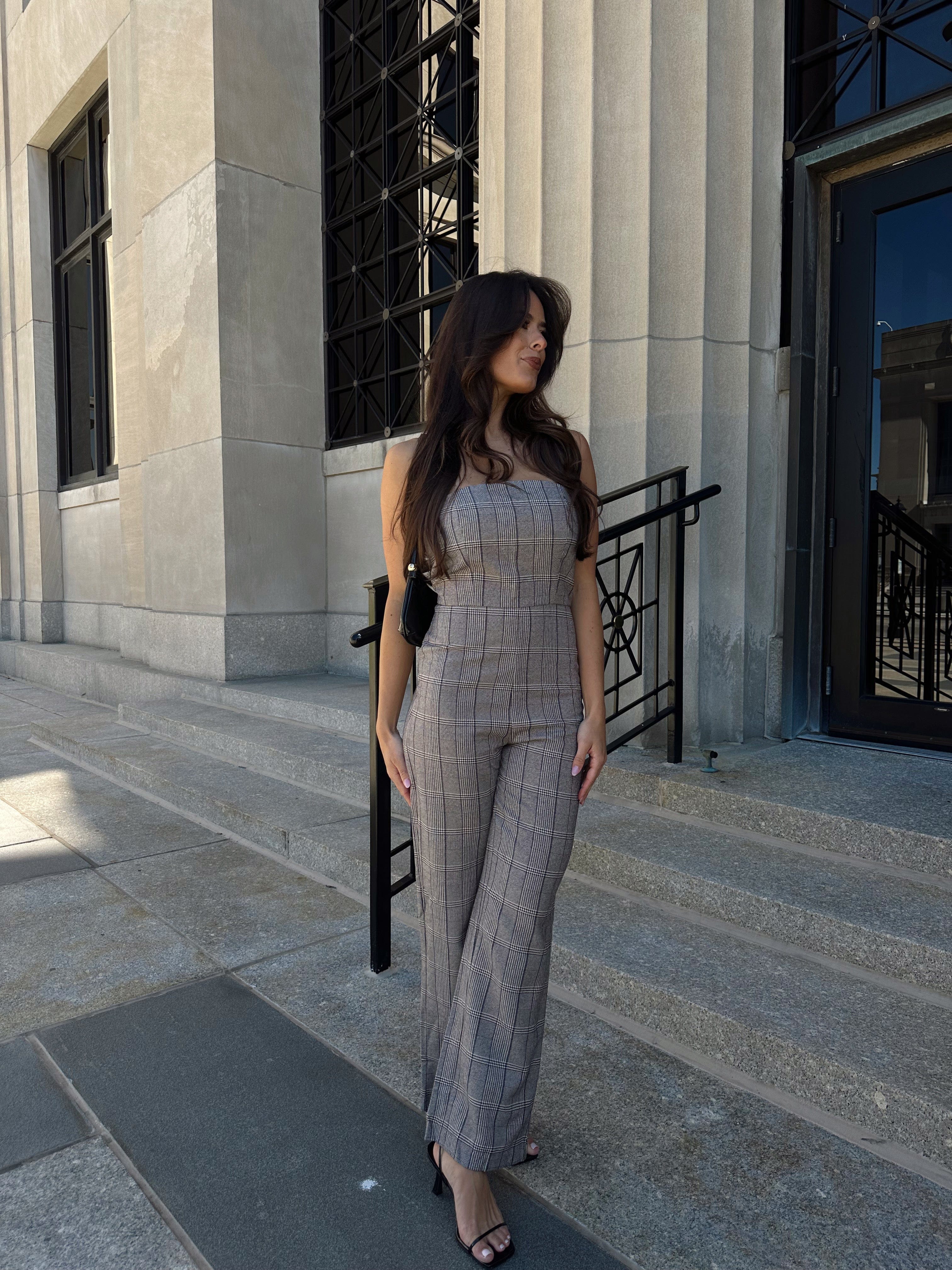 Clocking In Chic Jumpsuit