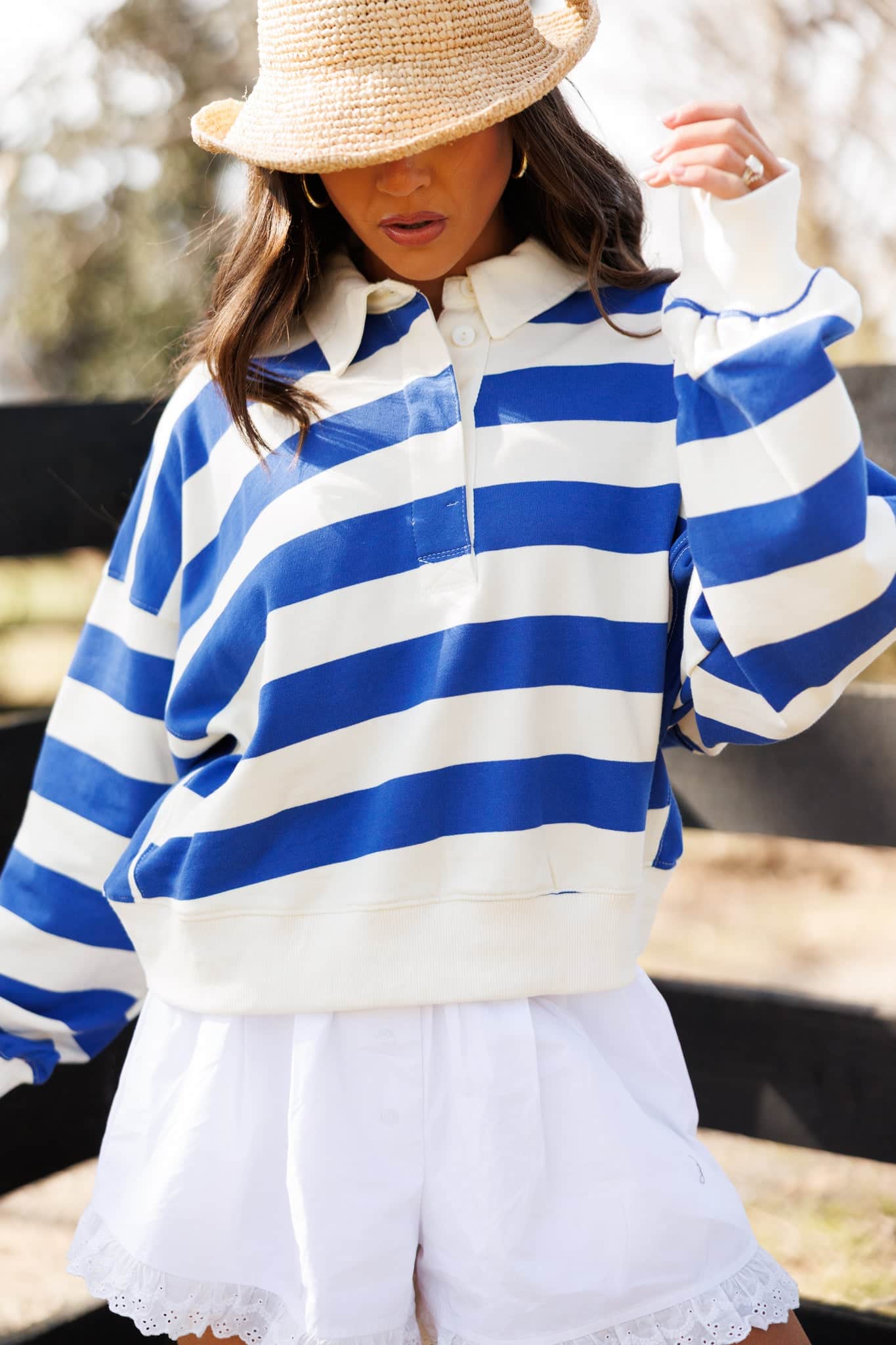 cream blue