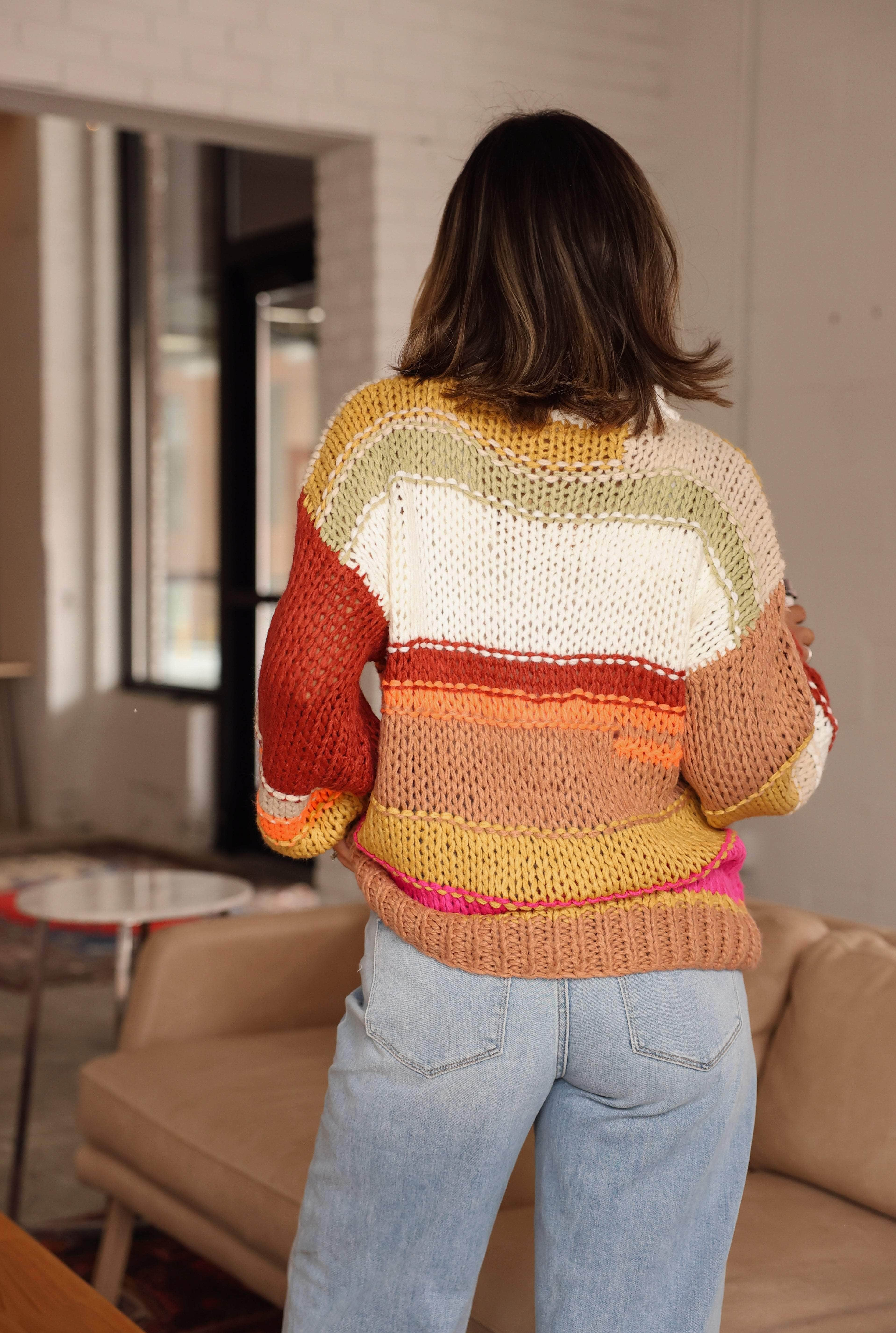 Color Crush Knit Sweater