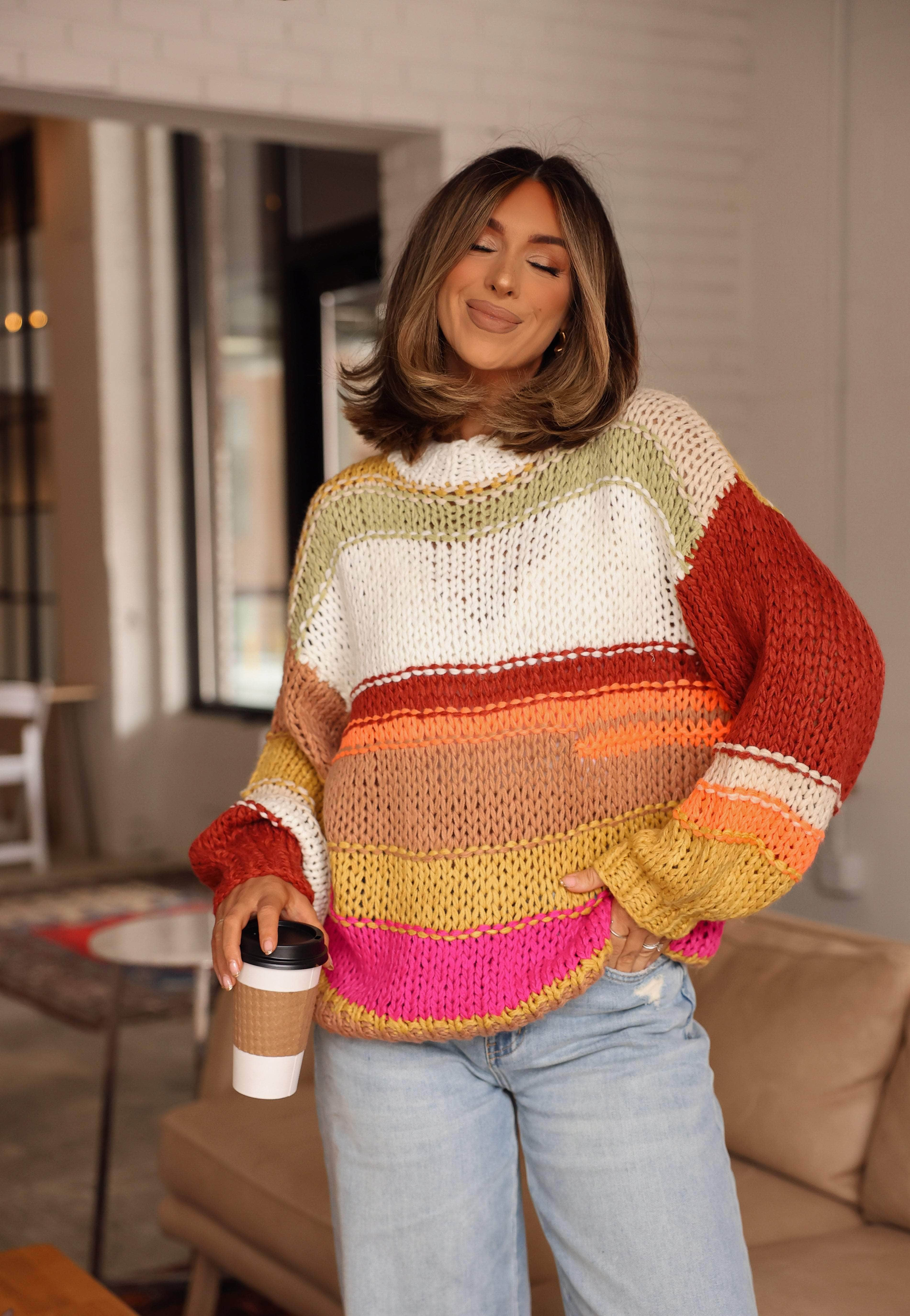 Color Crush Knit Sweater