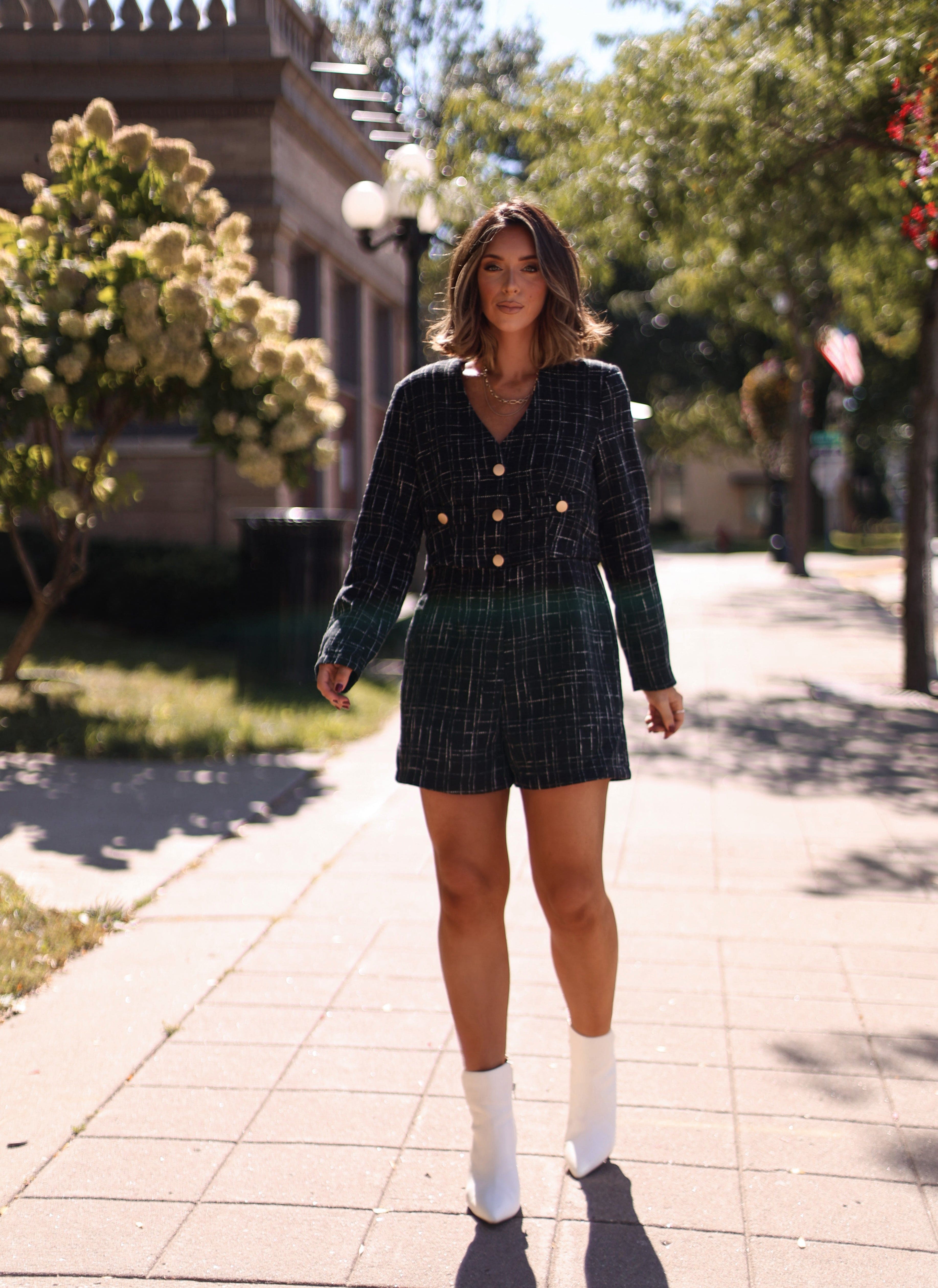 Corporate Chic Romper - Main Image