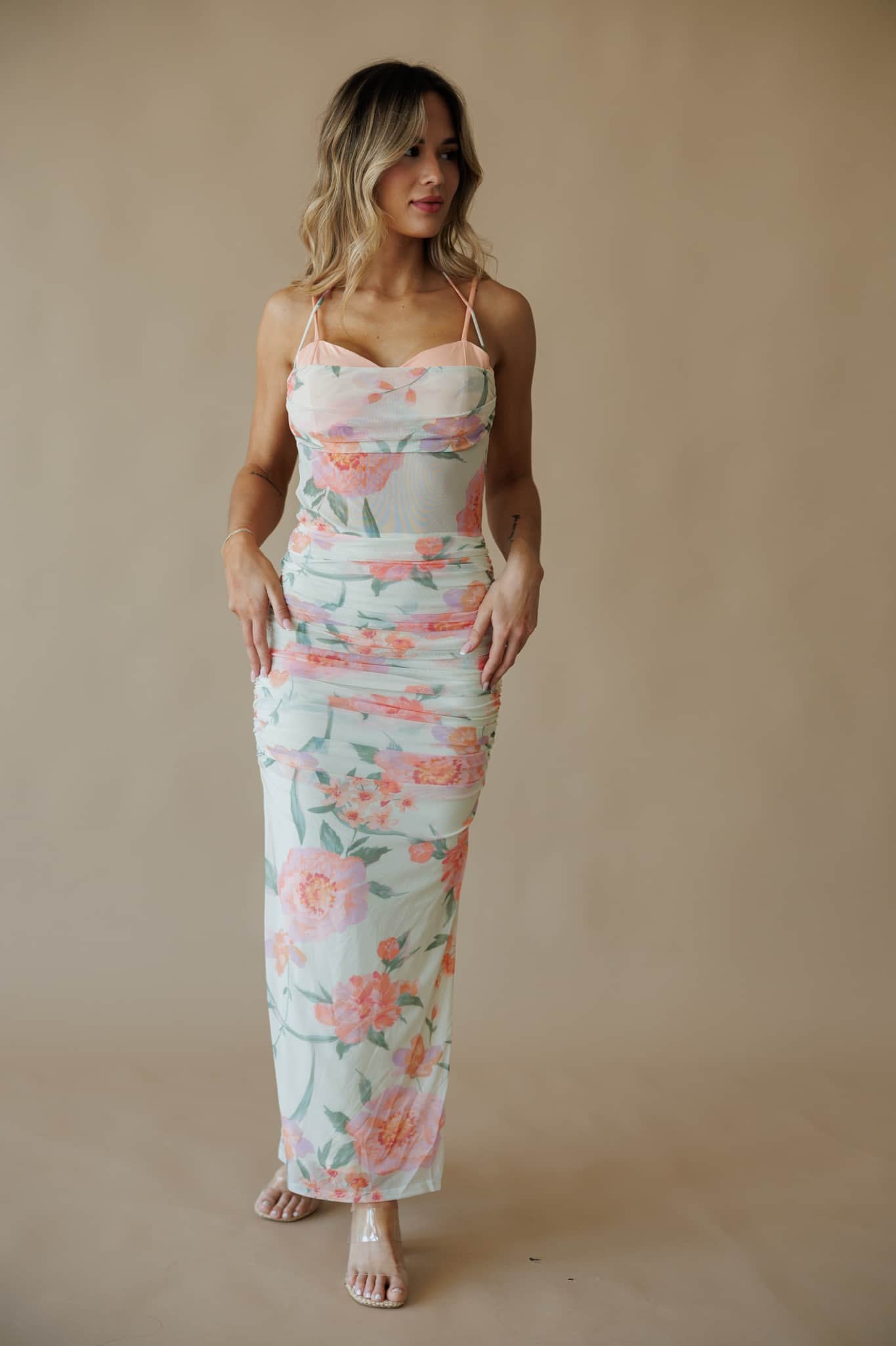 Rosy Daydream Maxi Dress
