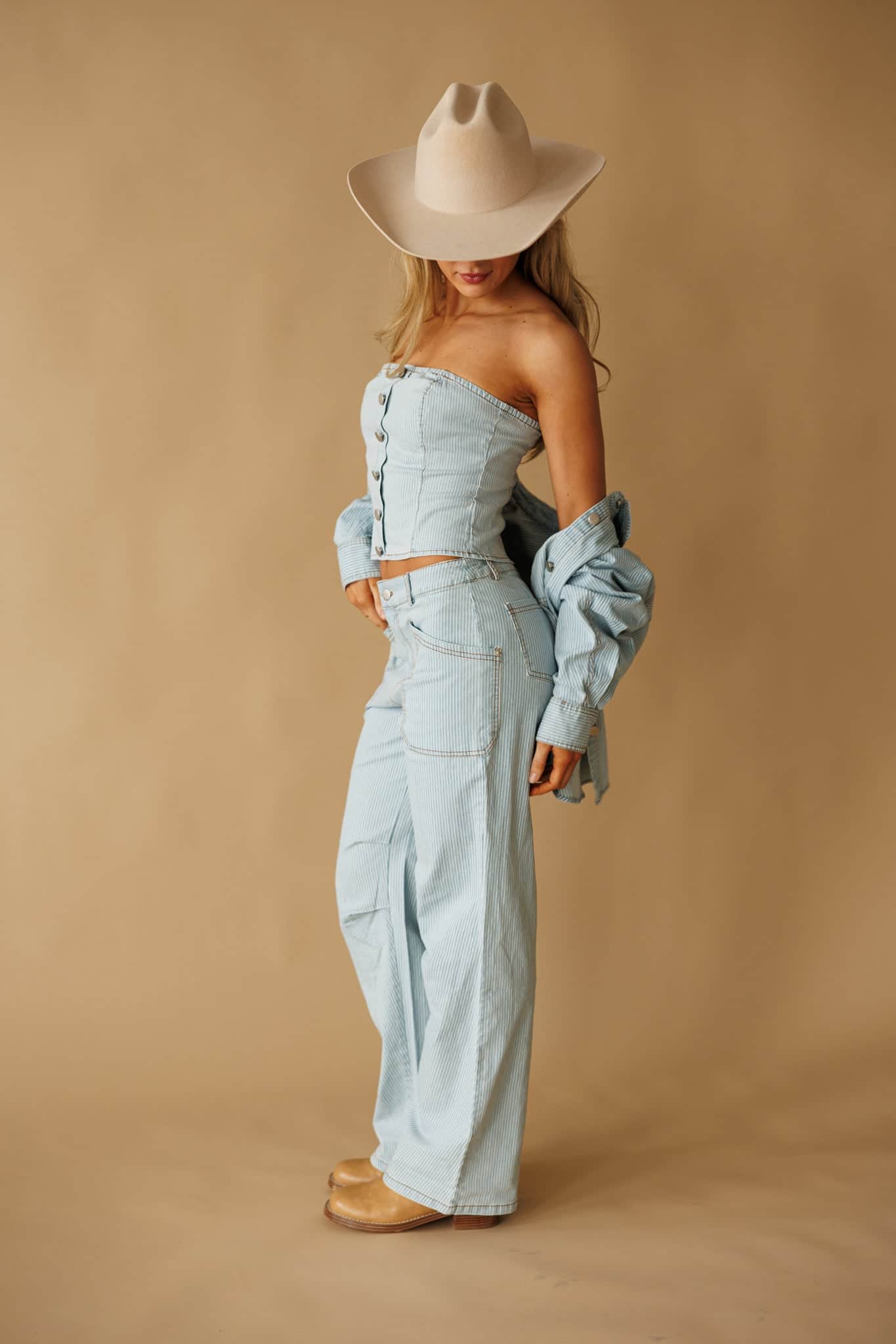 Denim Direction Pants